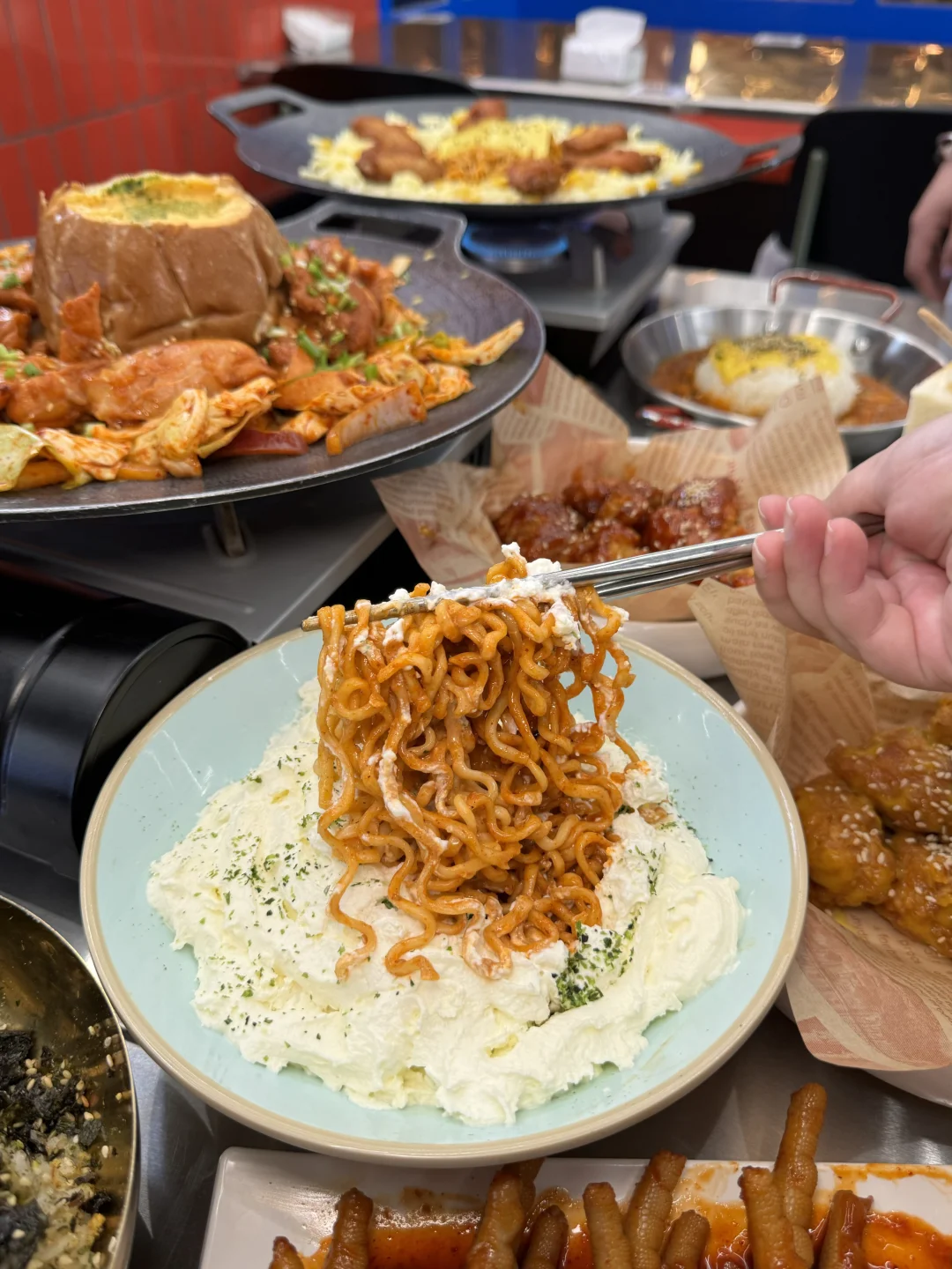 闻着味儿就过来了🤏这家韩餐嘎嘎香👍