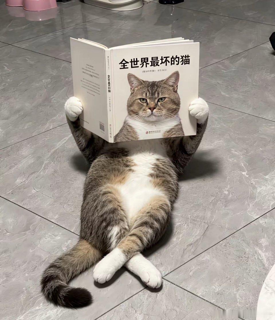 这只猫要学坏了吗 