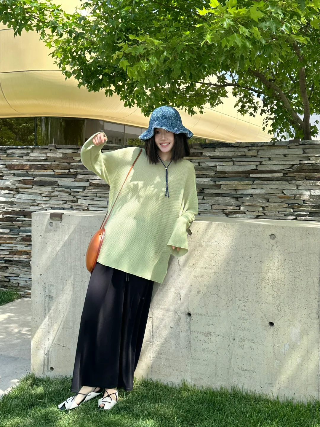 OOTD 今天穿的罩衫半裙