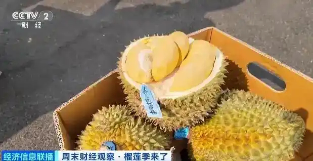 【榴莲价格迎来大跳水】随着水果进口的黄金通道越来越便捷畅通，进口榴莲大量进入国内