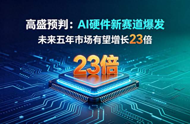 高盛预判：AI硬件新赛道爆发，未来五年市场有望增长23倍