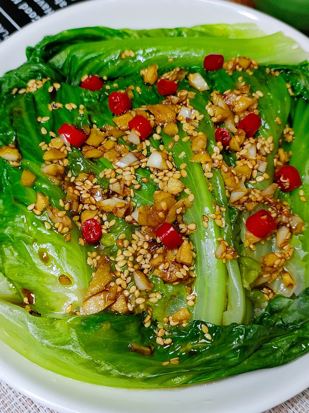 巨好吃的凉拌生菜，爽脆可口超解腻‼️