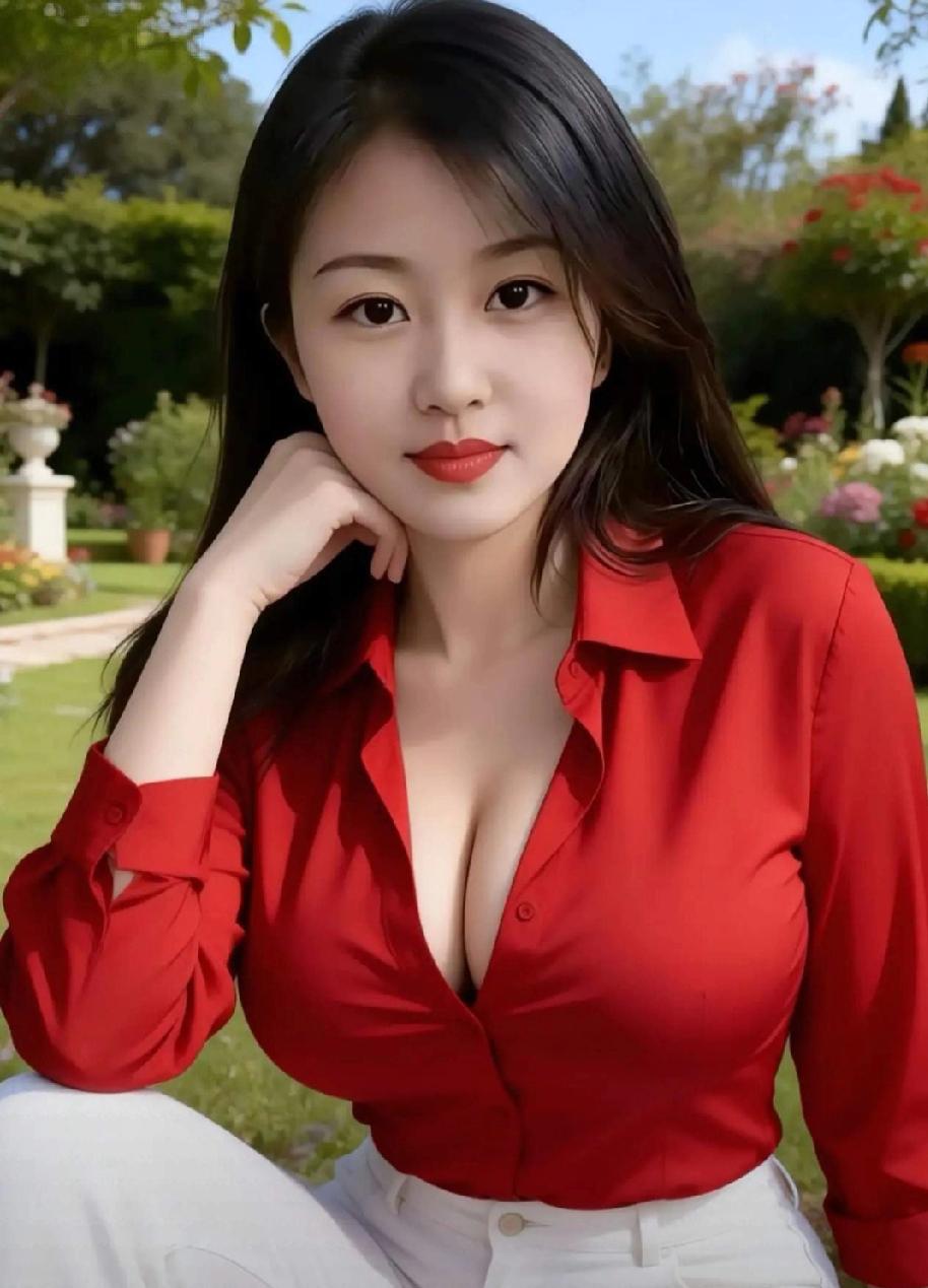 气质美女，福气满满！