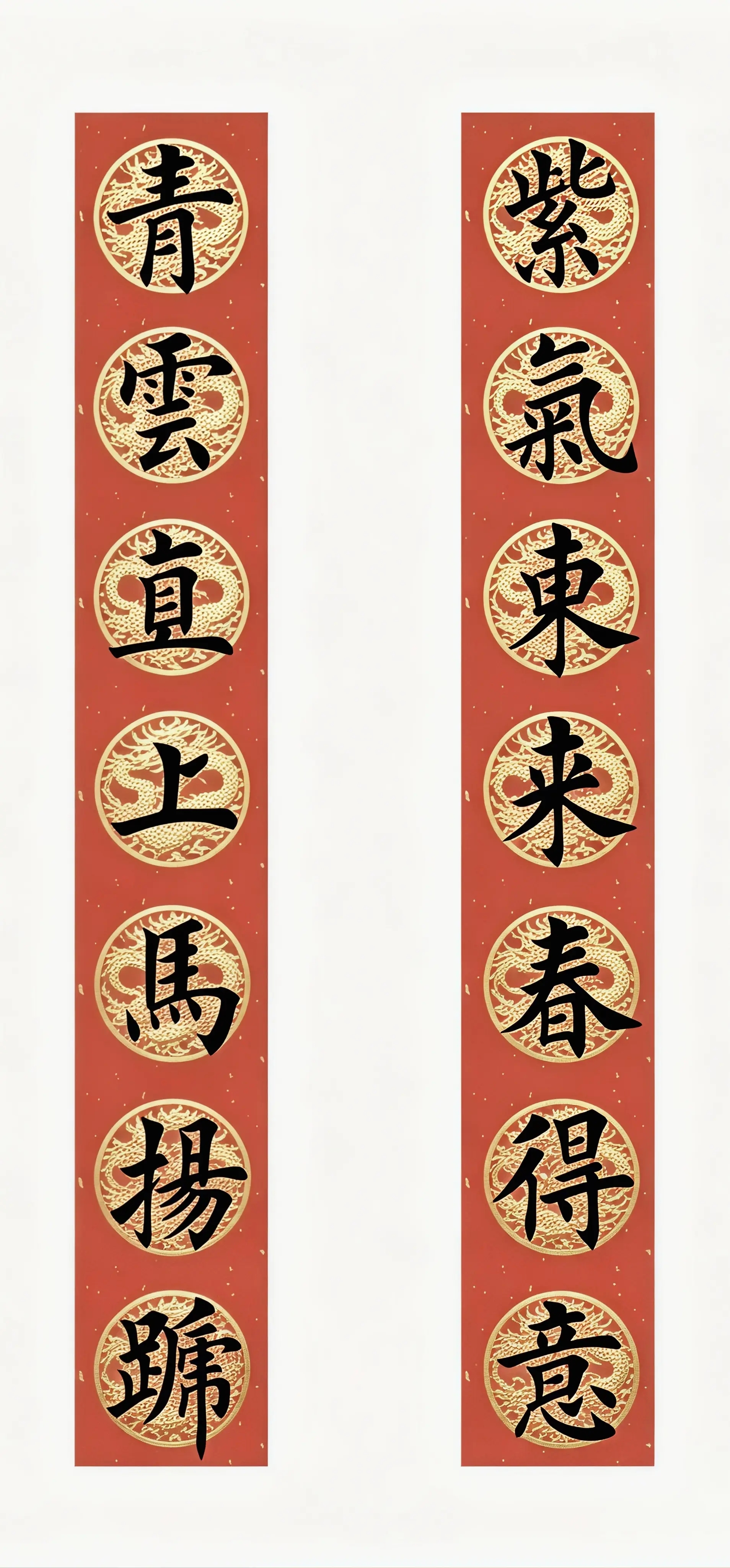 2026马年对联系列。