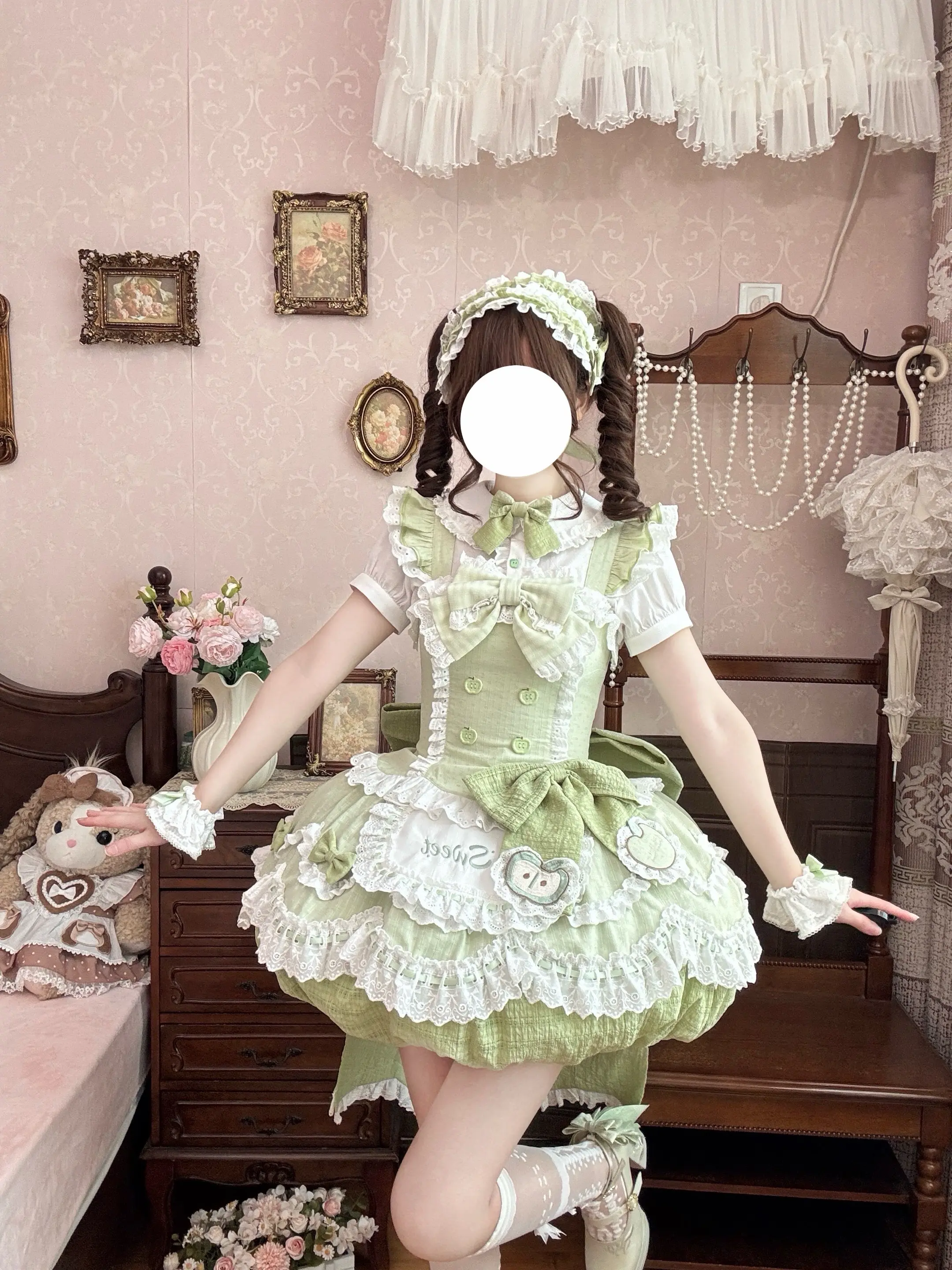 苹果挞170cm 身高参考。👗
