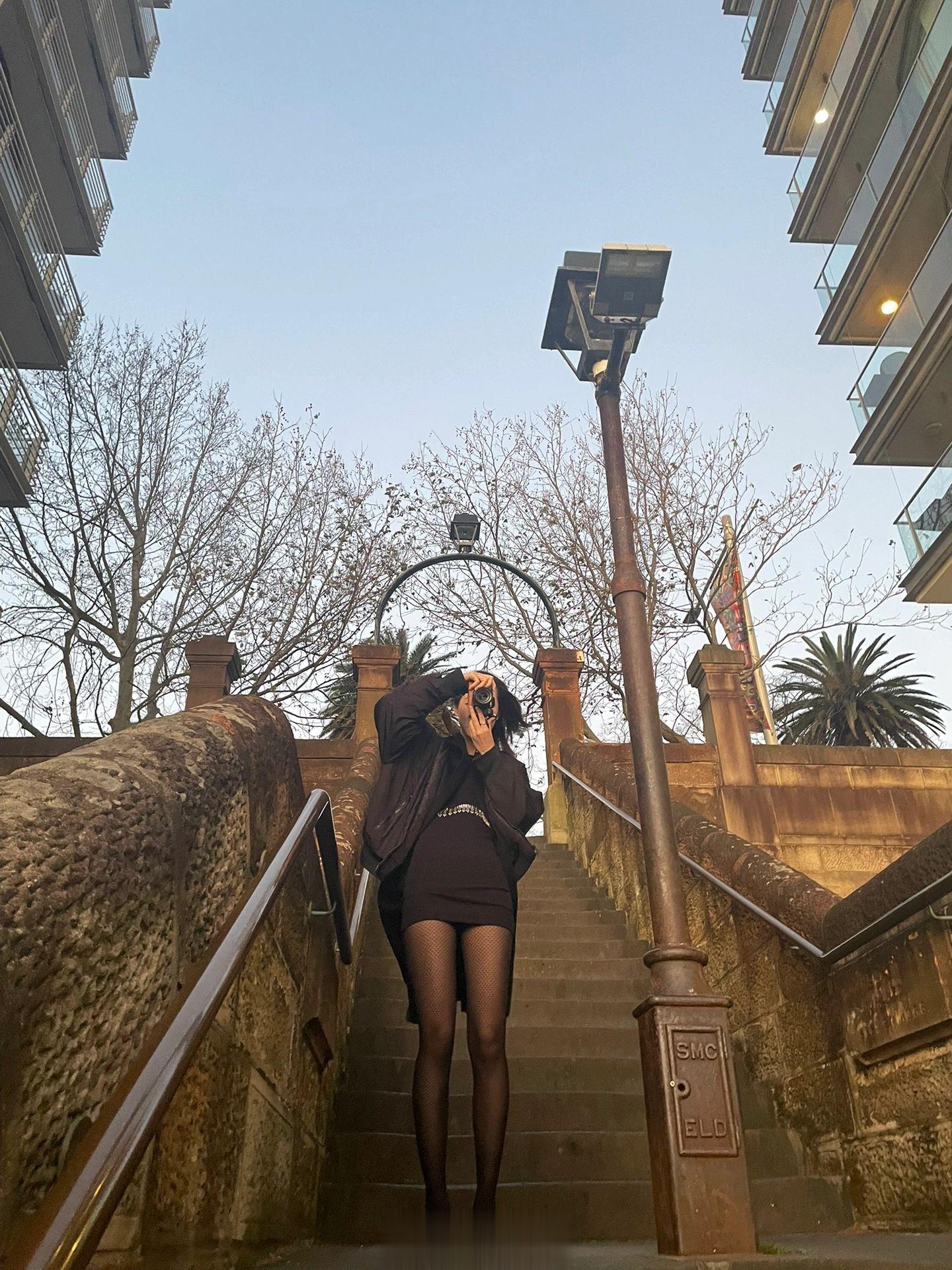 优雅漂亮的摄影师 ​​​