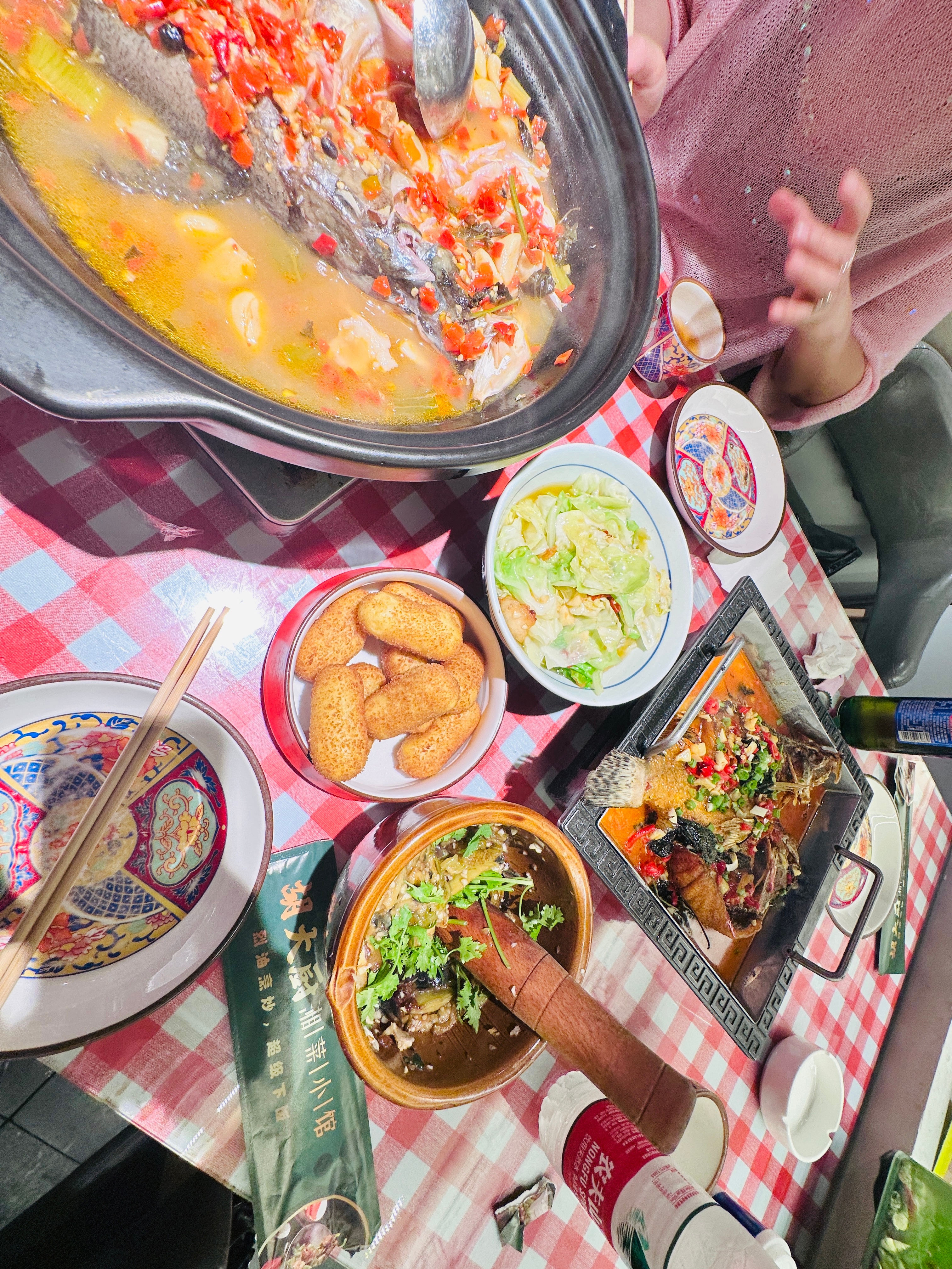 这家湘菜小馆二刷那个臭桂鱼真好吃啊 
