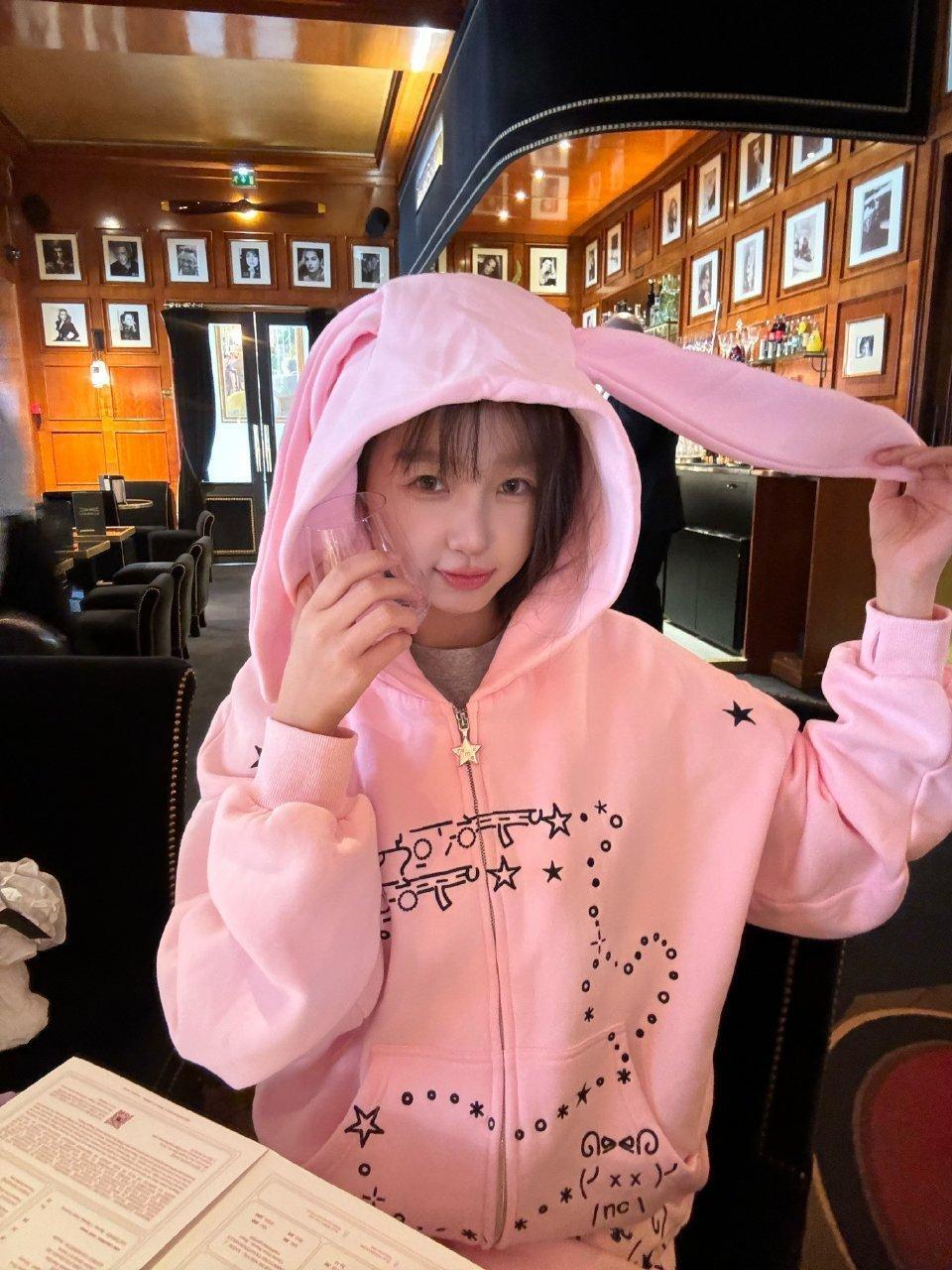 虞书欣[超话] ysx 虞书欣 240711 🐰🐰🎀兔兔欣​​​