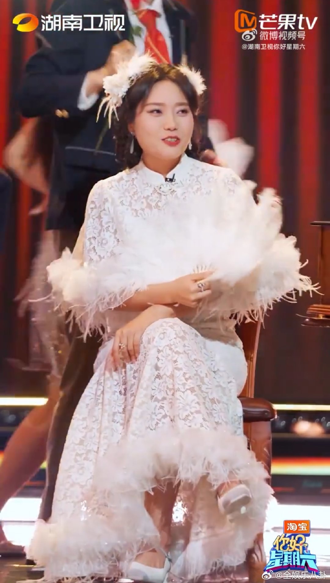 李雪琴拿了大女主剧本你好星期六 妈呀！李雪琴在节目里简直是大女主的代表。小冤家舞