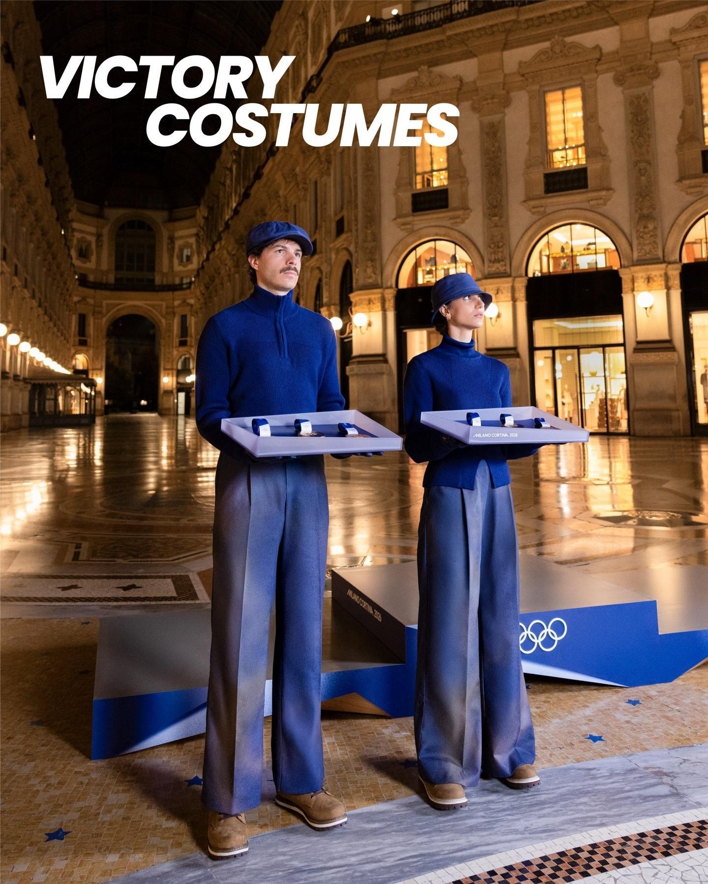 米兰冬奥会公布颁奖礼官方制服公布，意大利人的审美！米兰-科尔蒂纳冬奥会将于202