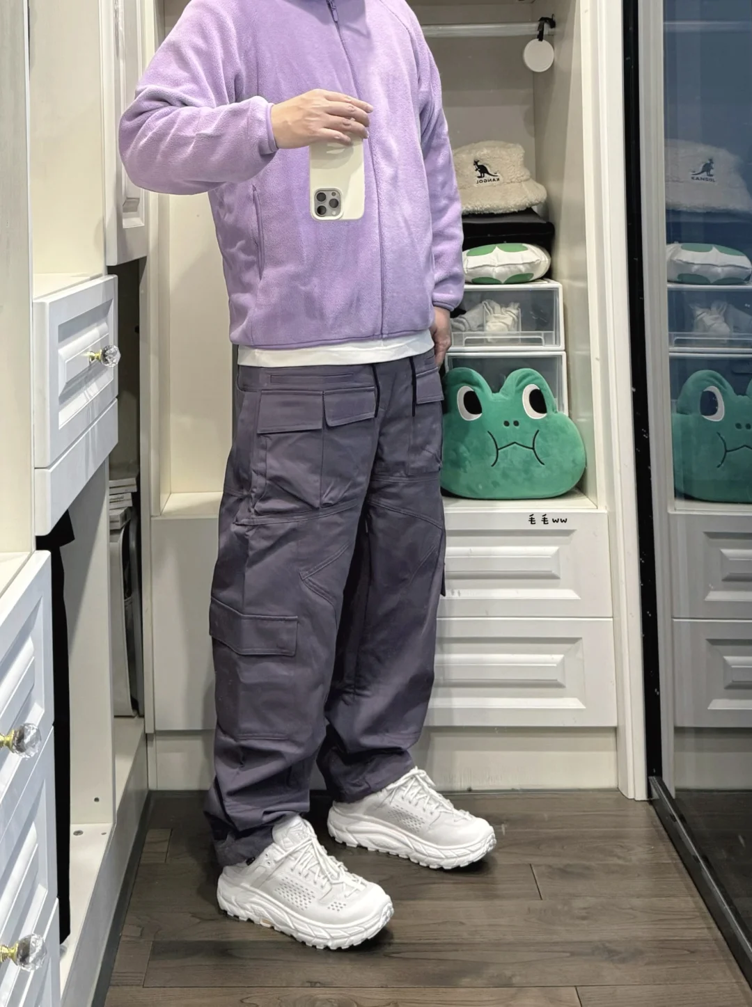 绝绝紫色系｜摇粒绒穿搭