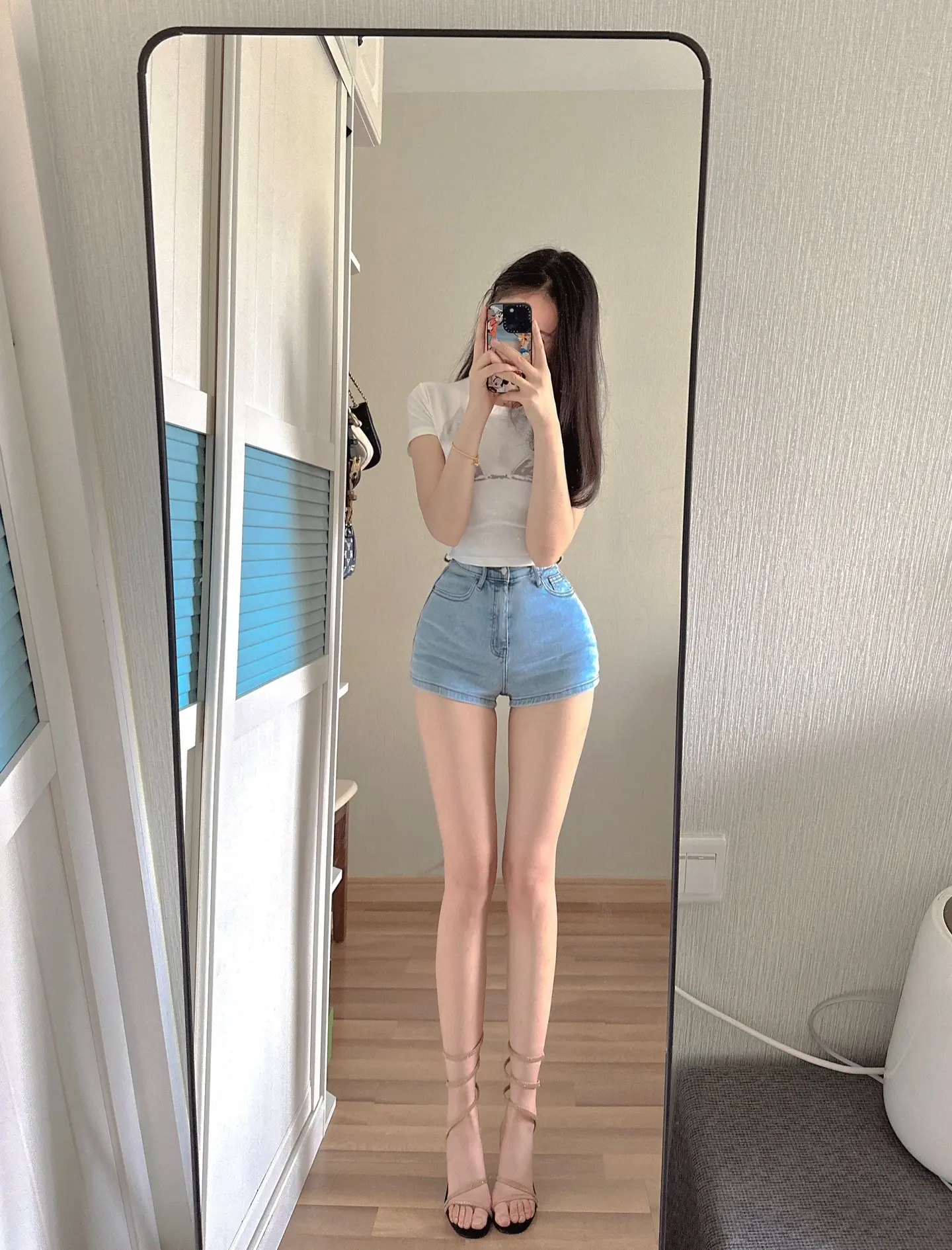 今天不想穿靴子了。