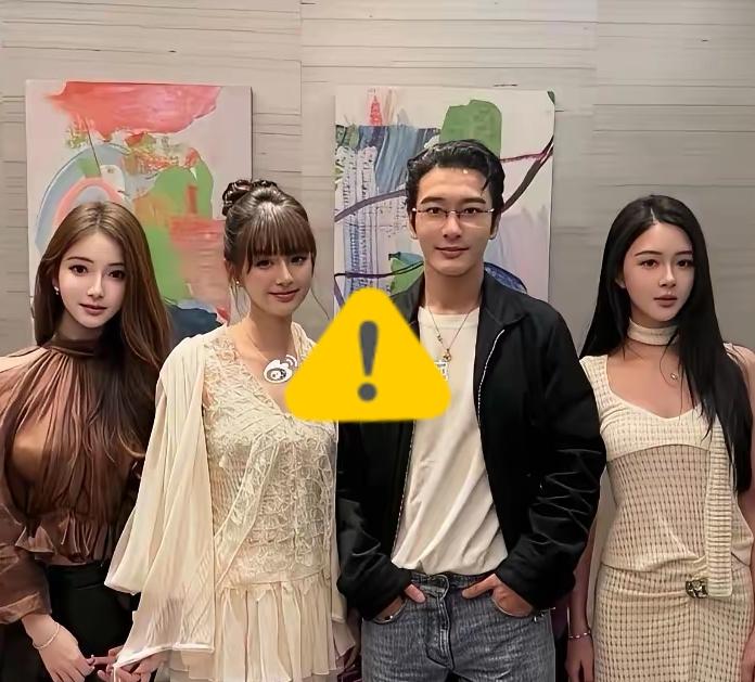 刚和叶珂闹掰，
黄晓明又带
小22岁美女游新加坡！这审美也太“专一”了。
 
 