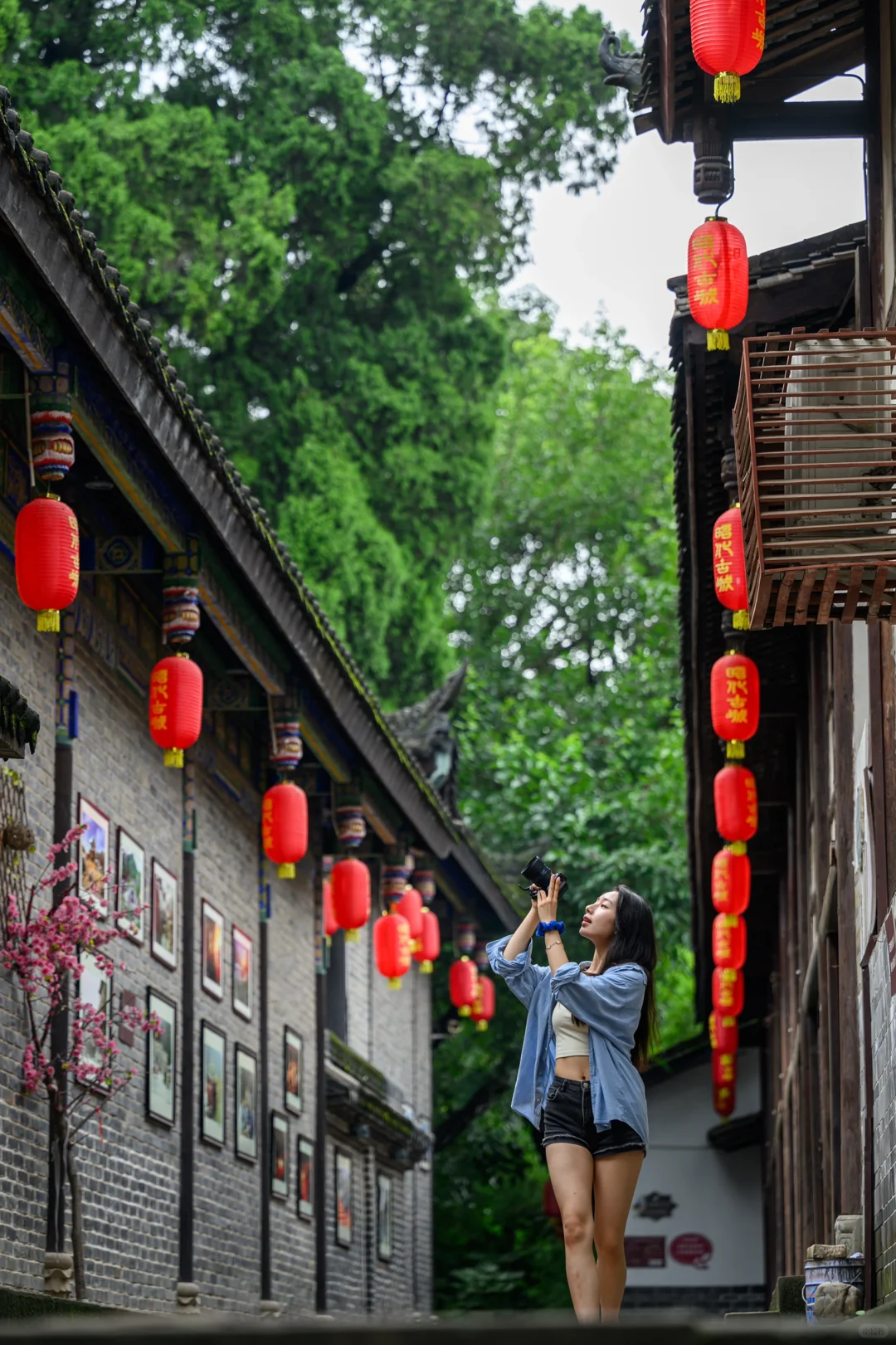 在广元‼️唯一我想去逛无数次的古城～