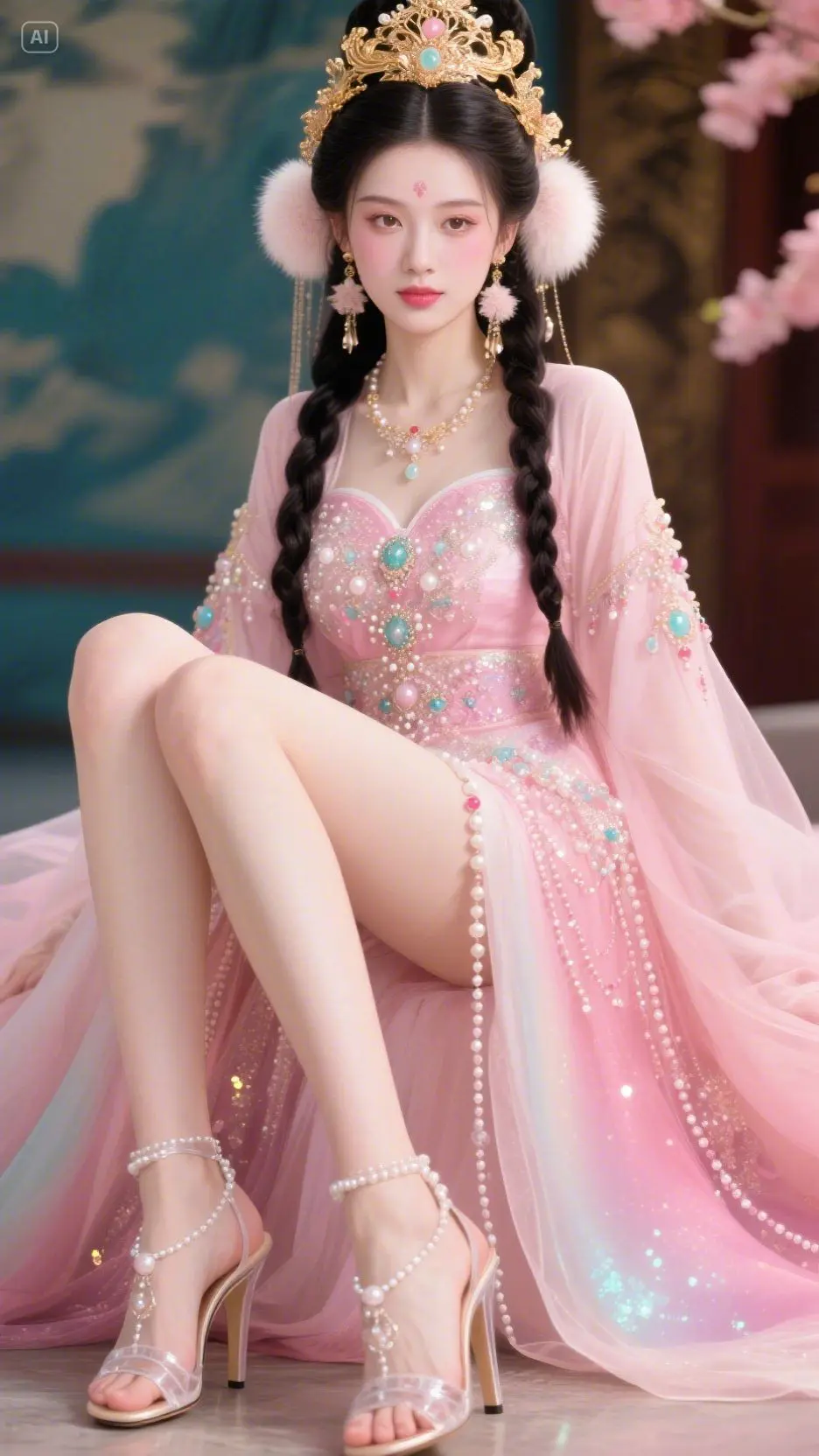 即梦AI 质感高级 极品美 让心情充满阳光