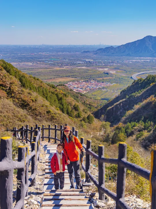 昌平新开免费徒步路线‼️视野超开阔⛰️附地图