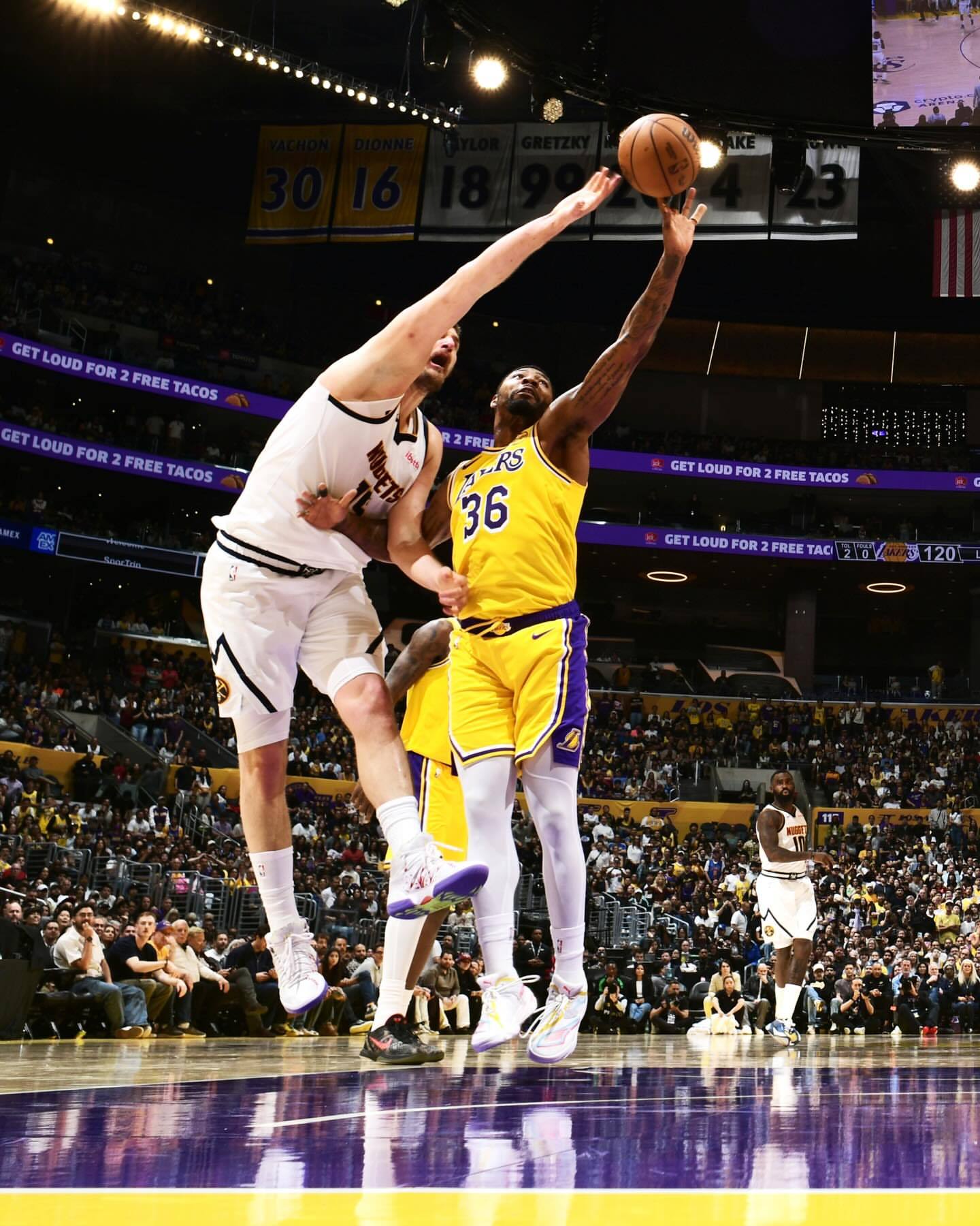 Great team win ！掘金vs湖人洛杉矶湖人