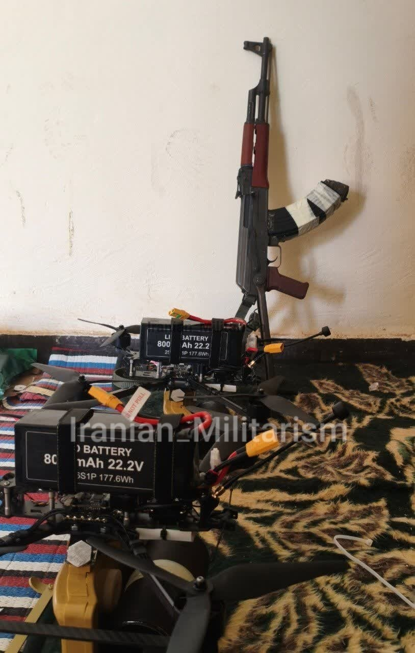 🔻伊朗哈尔克岛上的士兵展示FPV 无人机+地道。🔻格什姆岛或者三岛可能只会更