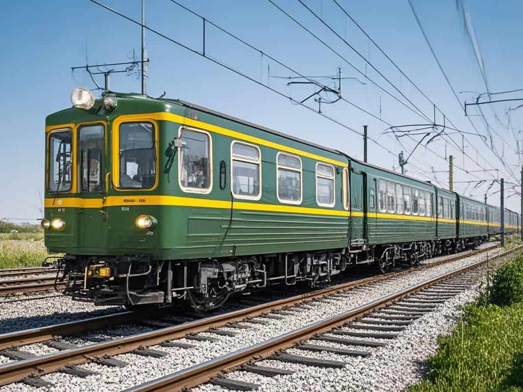 退休后最好的旅行方式
就是没事干的时候
买张绿皮火车票
一直做到终点
在慢悠悠的