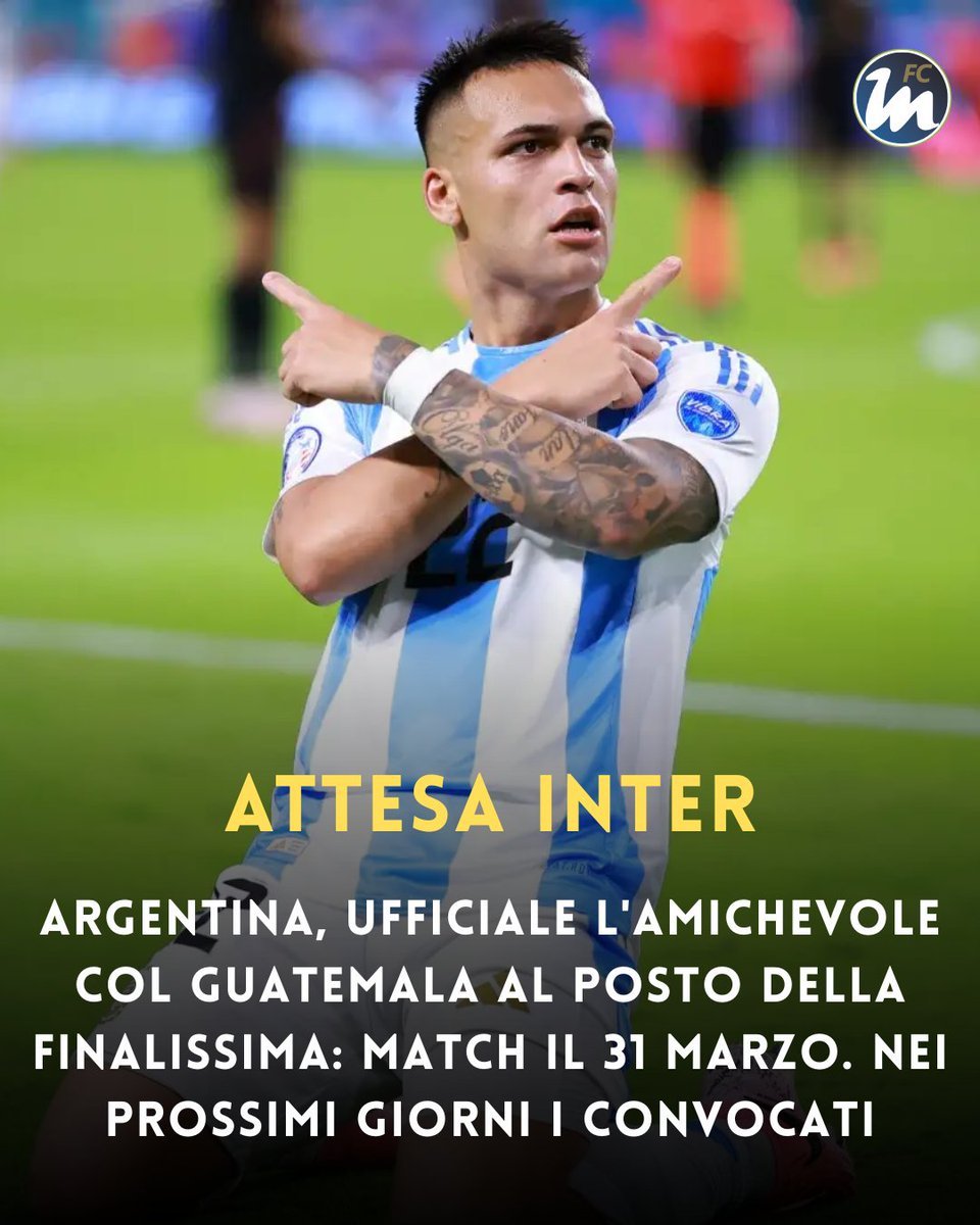 🤞🏻 国米未来几天将公布本期FIFA比赛日的训练计划、征召名单及比赛场地。劳