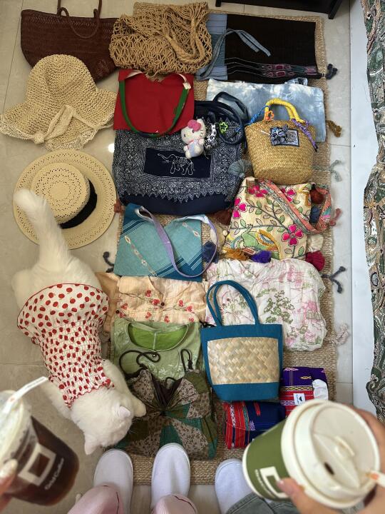 一些从云南淘回来的…👜👗
