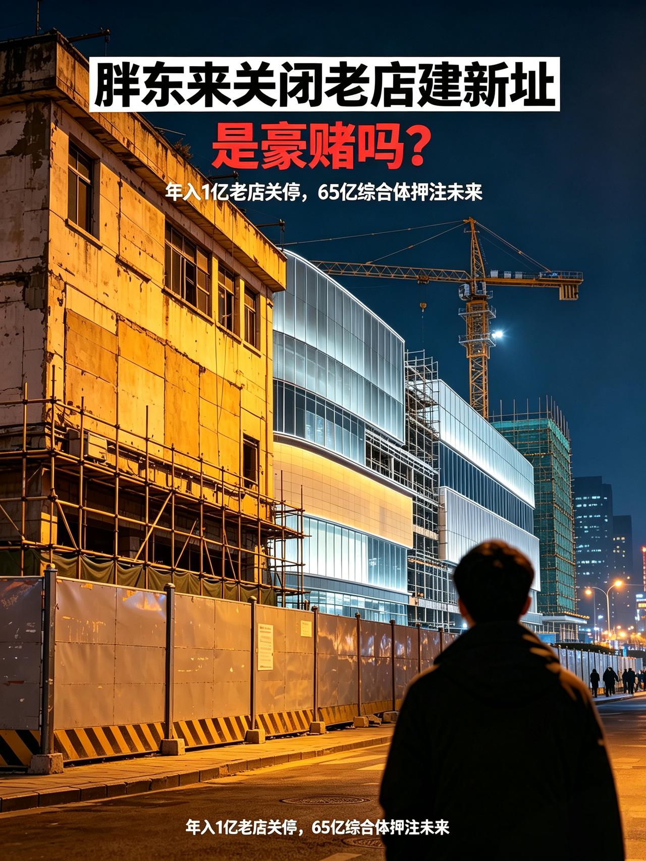 胖东来关掉年入1亿老店，砸65亿建新综合体，这根本不是豪赌
 
胖东来关闭老店建