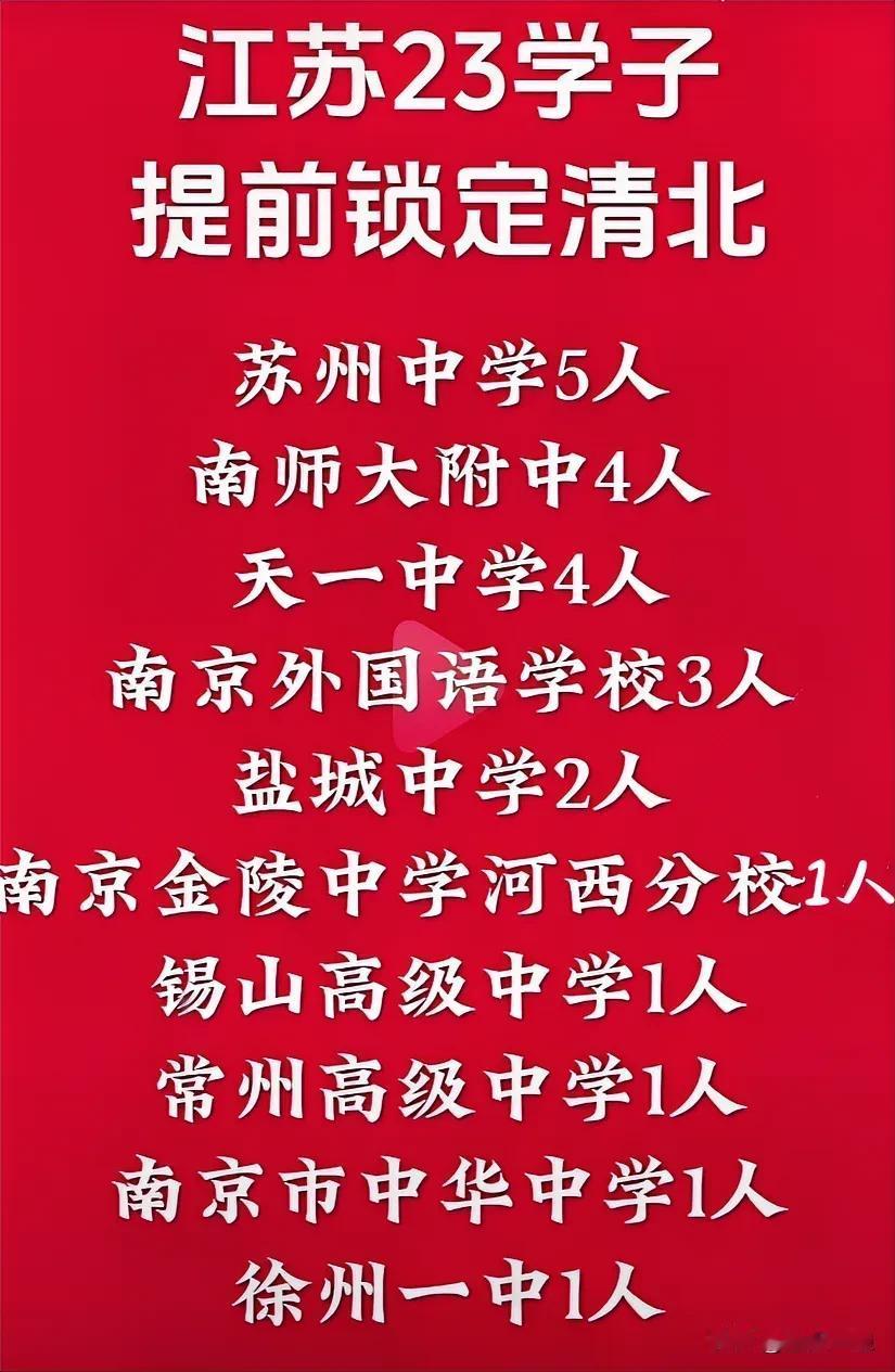 2025年高考越来越近了，大多数学子都在埋头苦读，但也有些学神却已提前锁定了清北