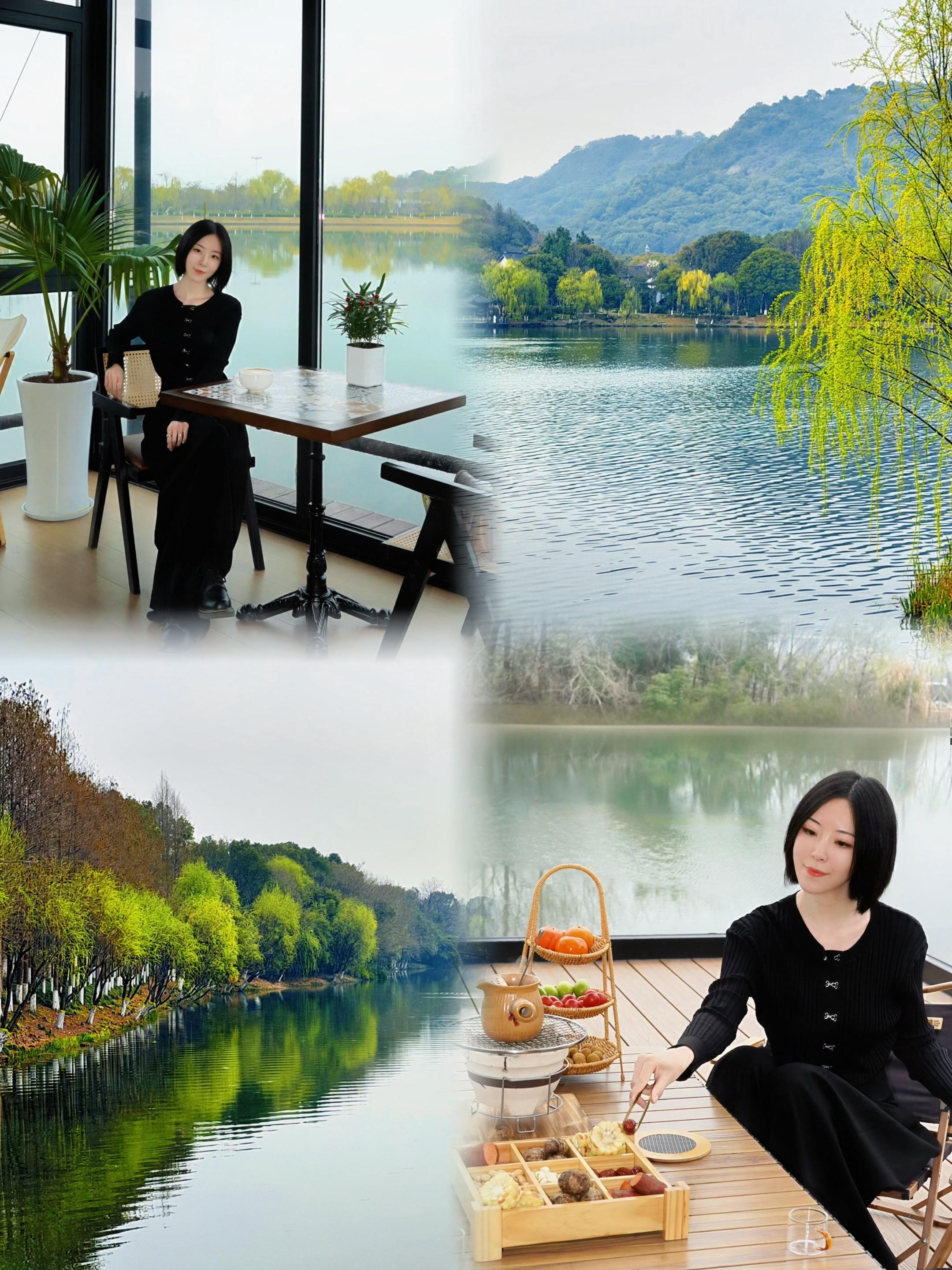 周末躲进湘湖“小隐”，是我想象中春天的样。周末不想人挤人，只想找个地方...