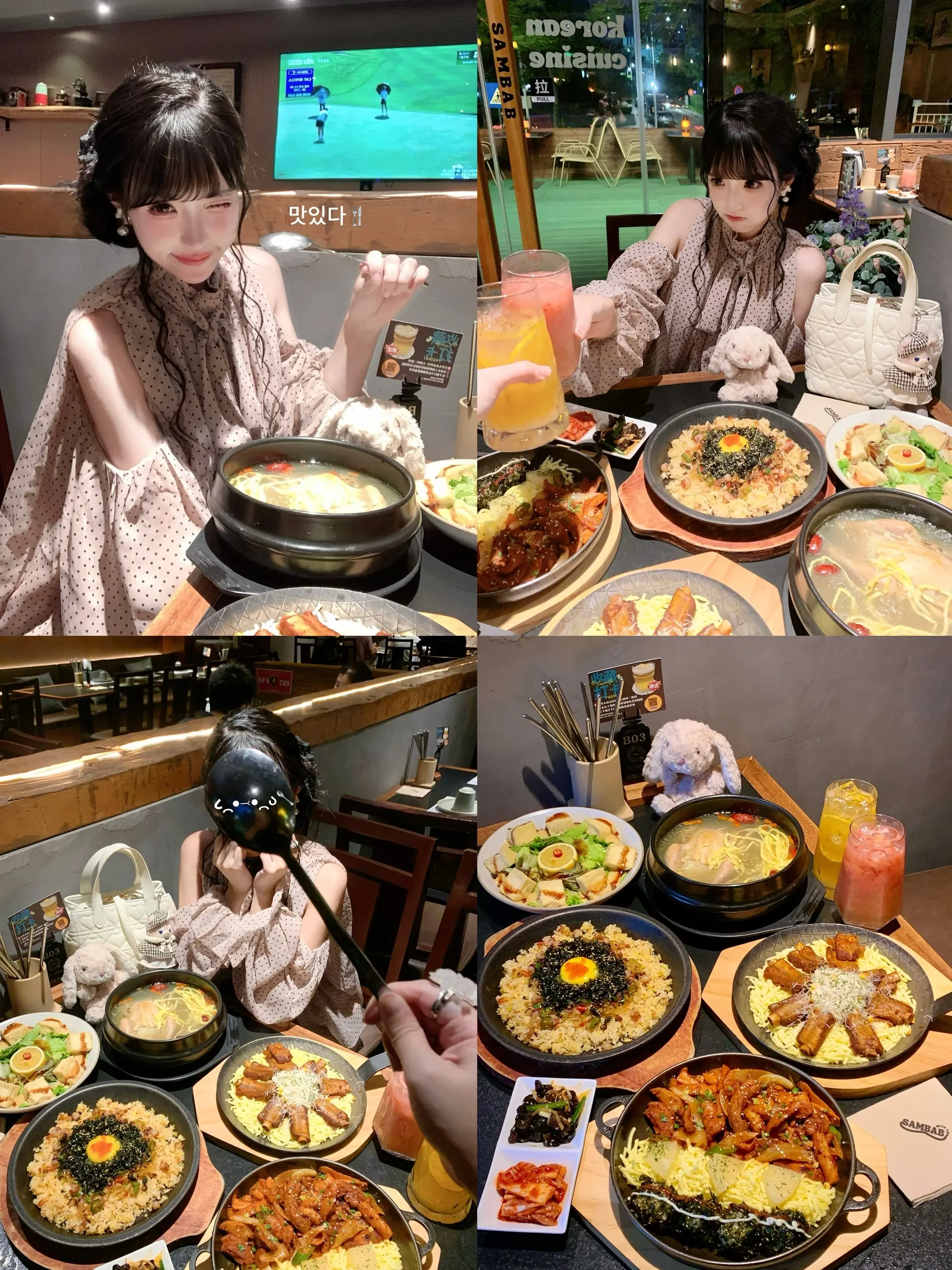 ♡深圳探店｜韩国人开的韩料店果然很正宗。对这种漂亮又美味的店没有抵抗力😋