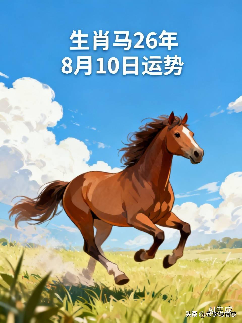 虽然没找到生肖马26年8月10日的具体运势，但能看出这一天对很多生肖是个运势转折