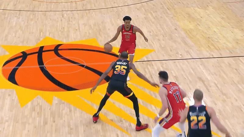 杜兰特拳击动作被升级恶犯  NBA官方将杜兰特在对阵鹈鹕时对马特科维奇的这一动作