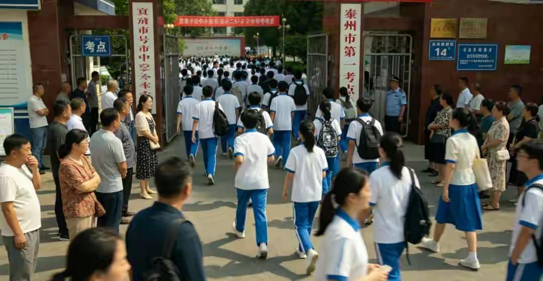 今天开考！2026高考首日，考场外一幕看哭千万家长
 
6月7日，2026年高考