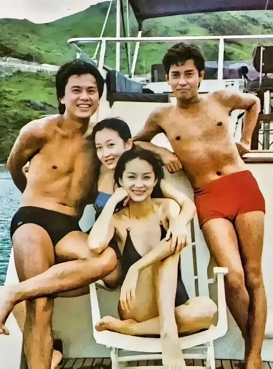 这几位港台明星大家还认识吗？为啥那个年代人们都这么瘦，现在的人都容易发胖？