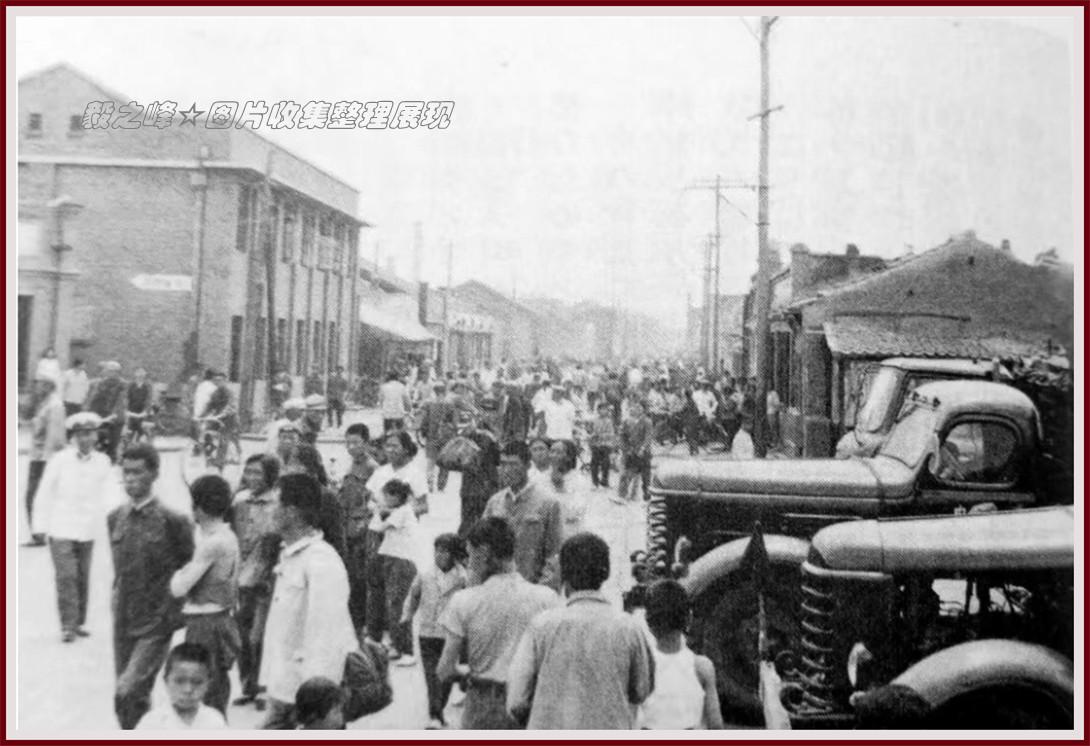 你还记得呼和浩特上世纪70年左右大北街北口是什么样子吗，这个时候留存的图片记录告