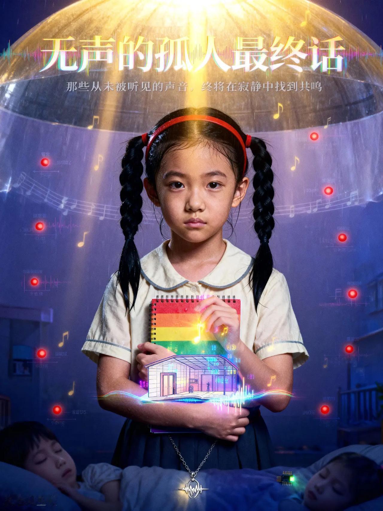 无声的孤人最终话。故事梗概： 10岁听障女孩林小满，在被音罩隔绝的世界中，依靠彩