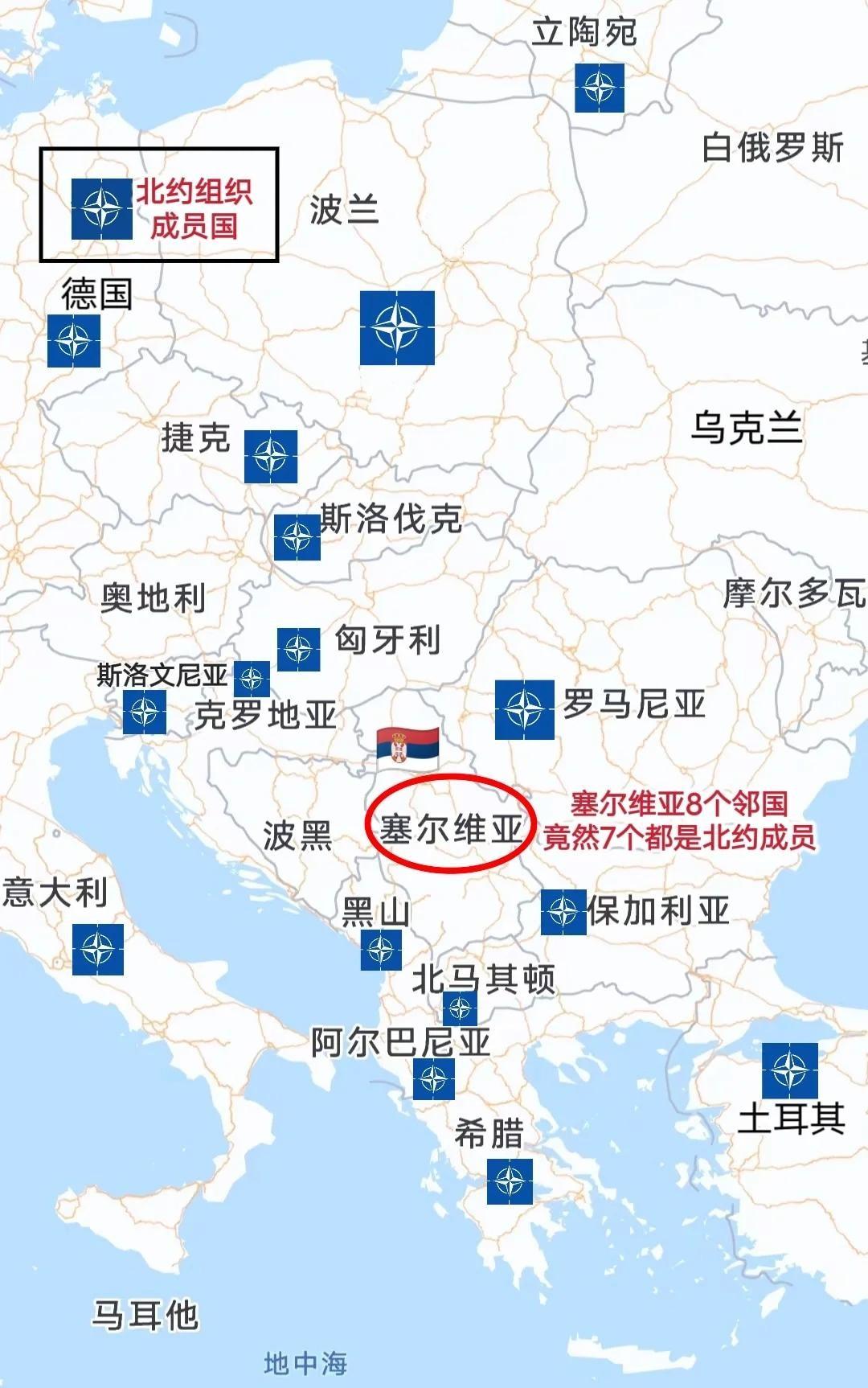 北约 32 国可能怎么也没想到，那个曾经被按着打的塞尔维亚，如今手里竟多了一张能