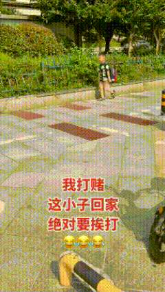 这混小子一定不是第一次干这事了！



行云流水，一气呵成，操作娴熟，迈着六亲不