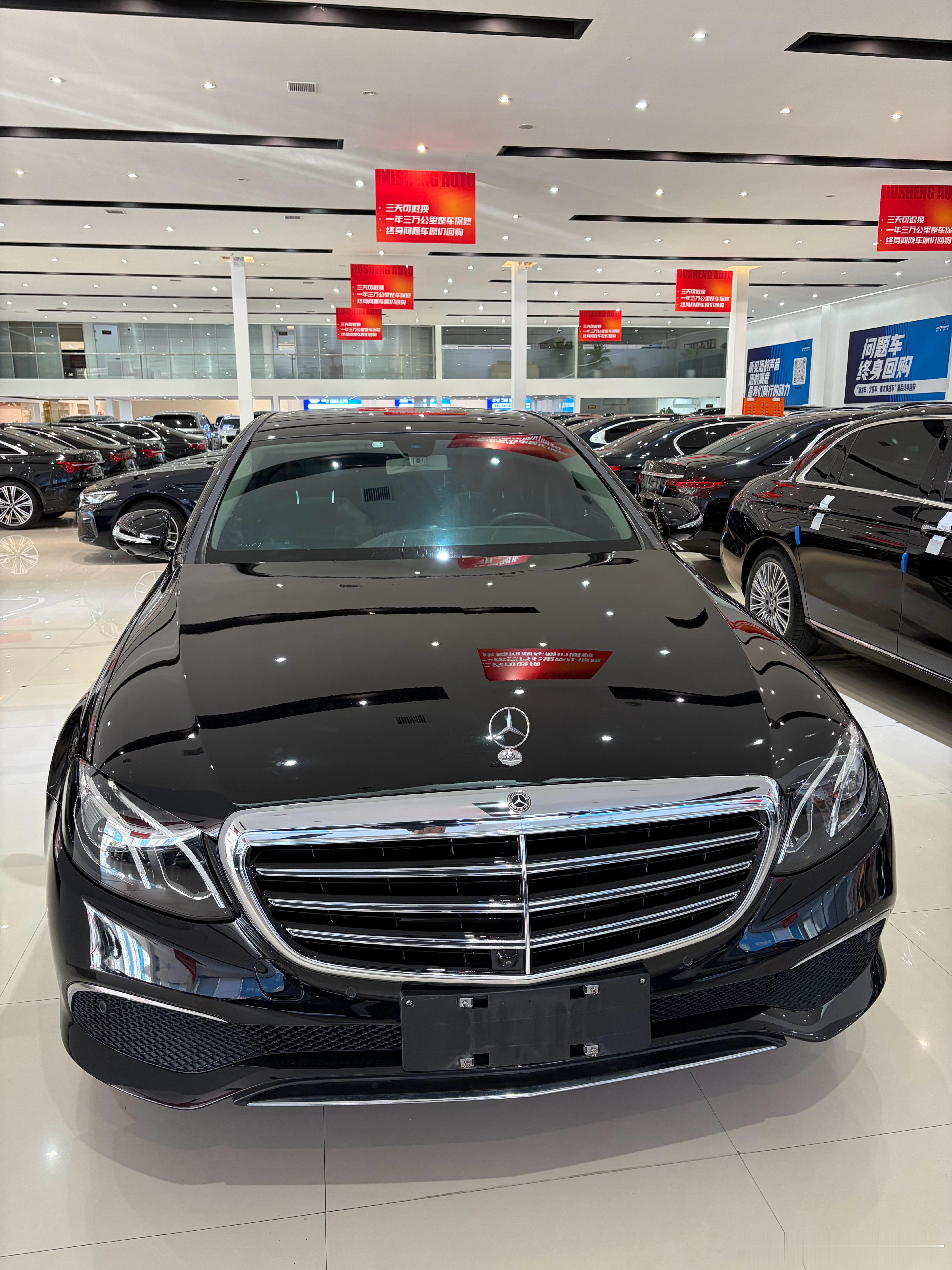 奔驰E级 2019款 改款 E 300 L 时尚型 19年8月上牌 安全行驶6.