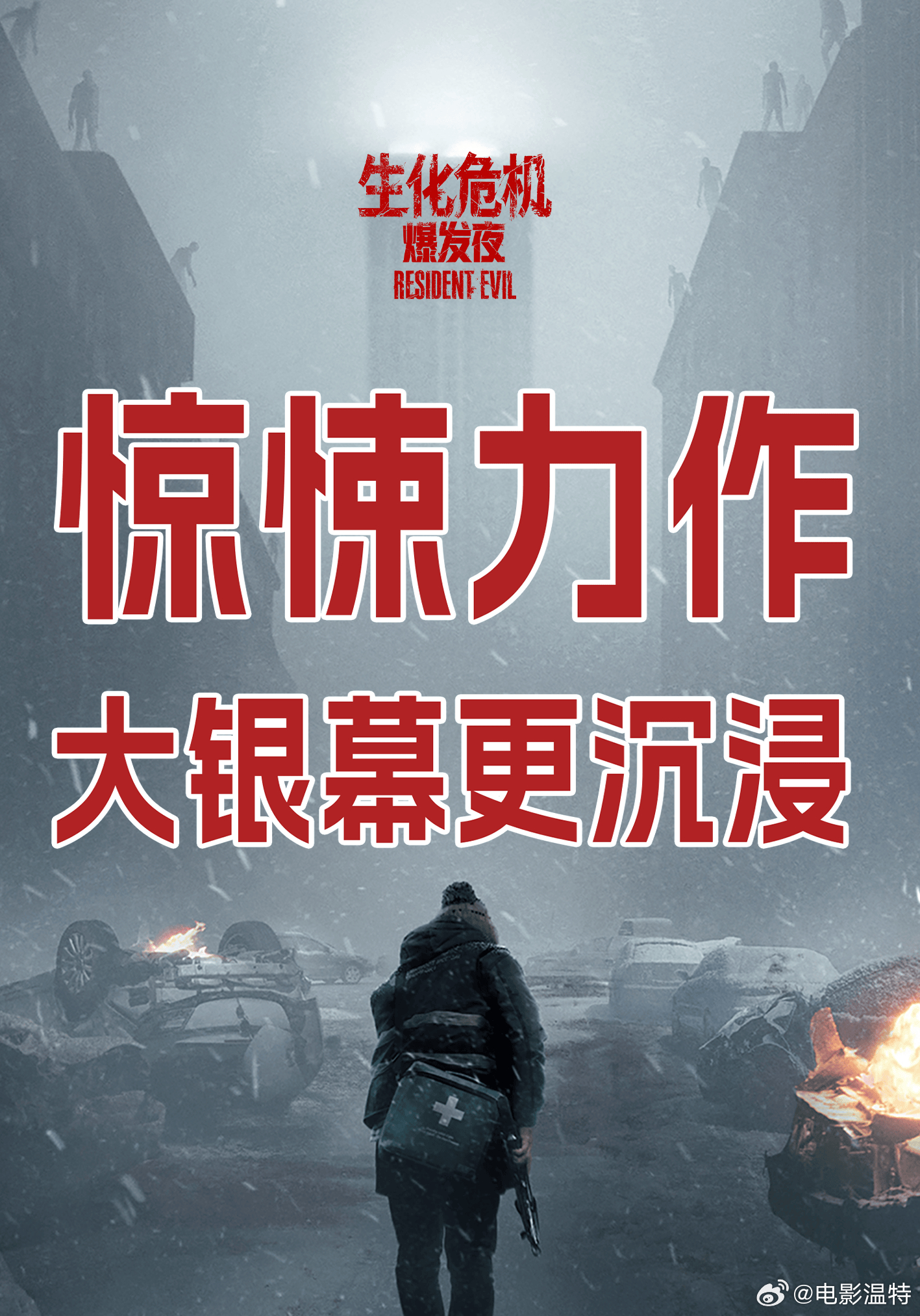 听听温特怎么说 温馨提示《生化危机·爆发夜》今晚是零点场仅是IMAX、 C厅和C