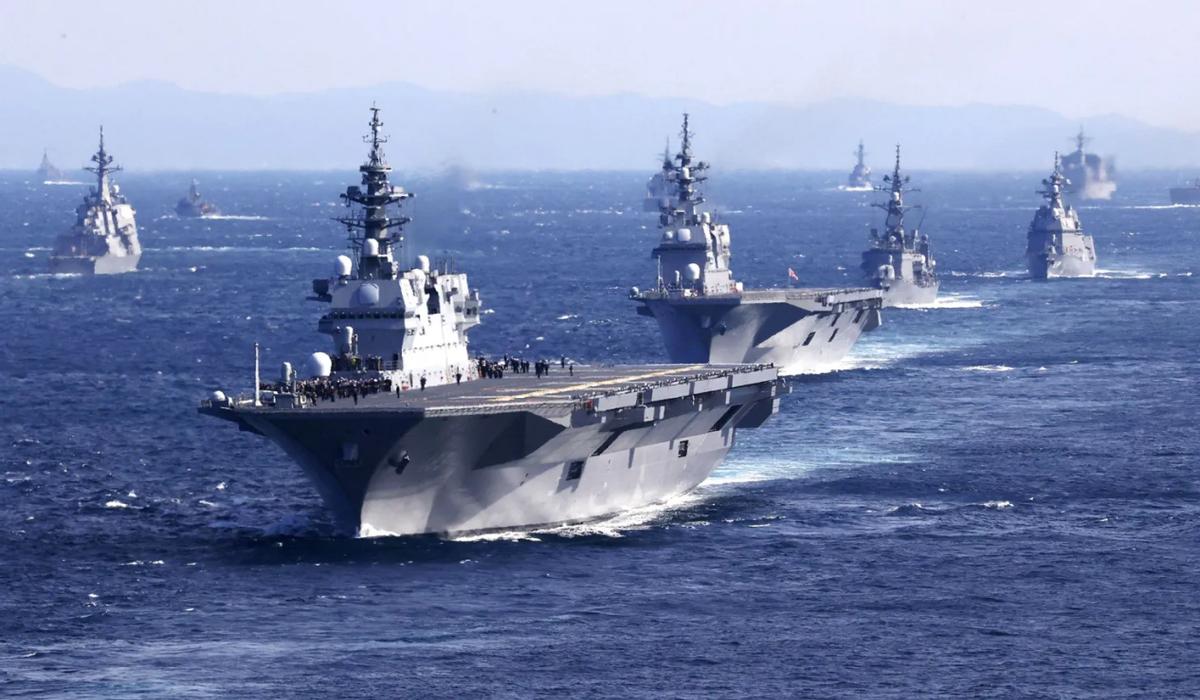 日本终于还是撕下了最后一块遮羞布！就在23号，日本海上自卫队搞了个大动作，彻底废