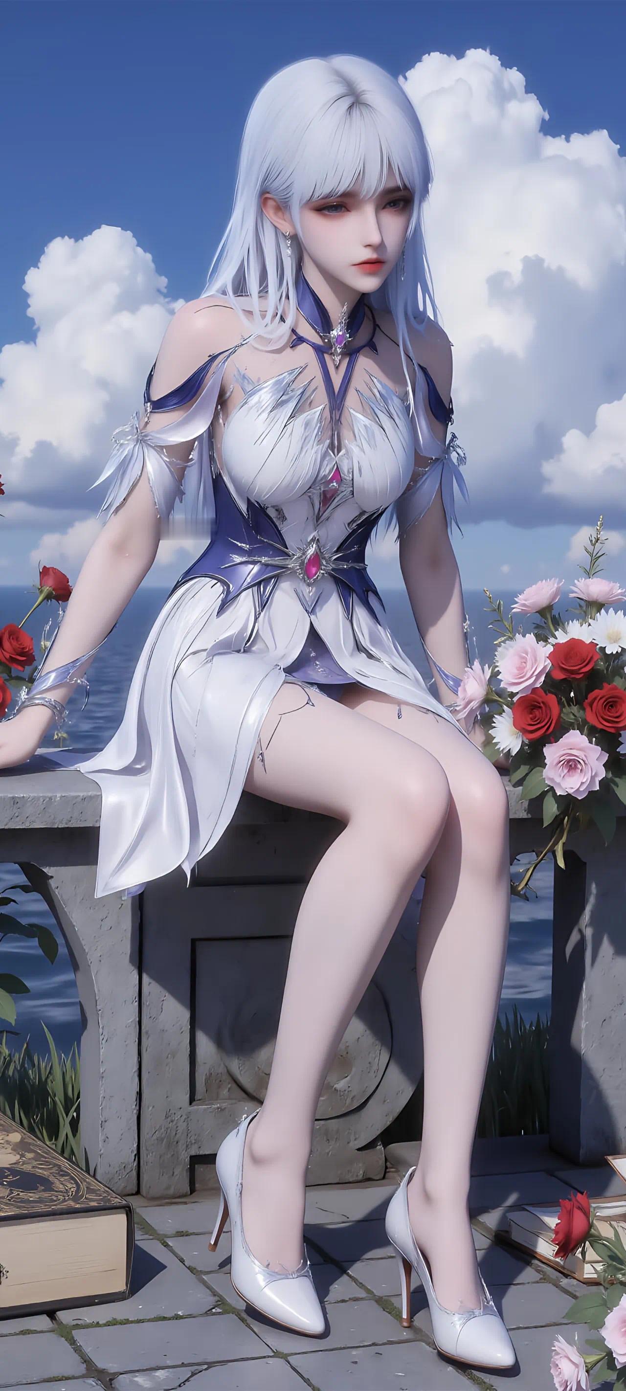 神印王座  圣采儿【精美壁纸】这颜值，简直了～ ​​​