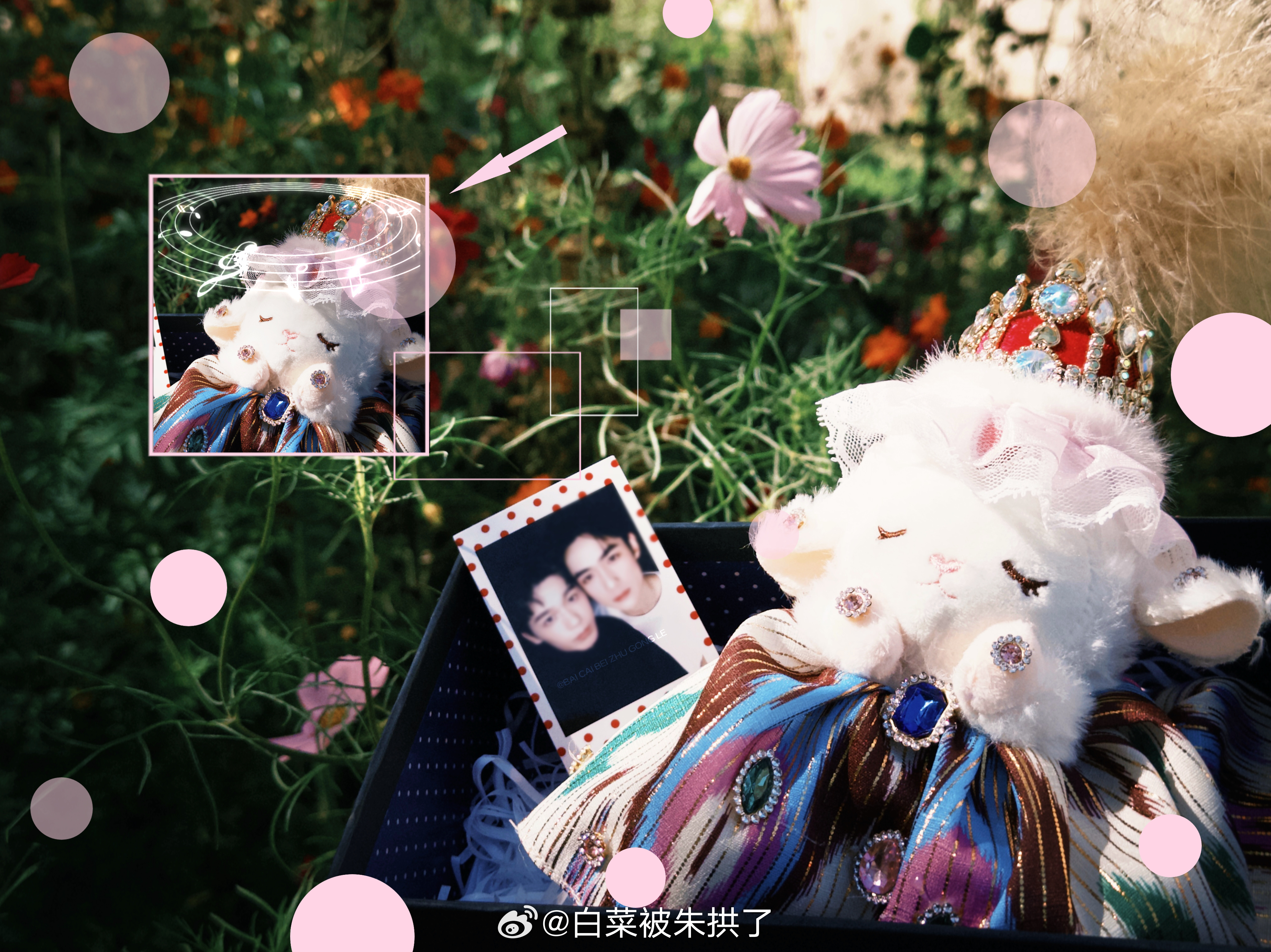 在这里放一只老婆送给我的小羊🐑🤗萌得得心应手！萌得自然而然！萌得易如反掌！萌