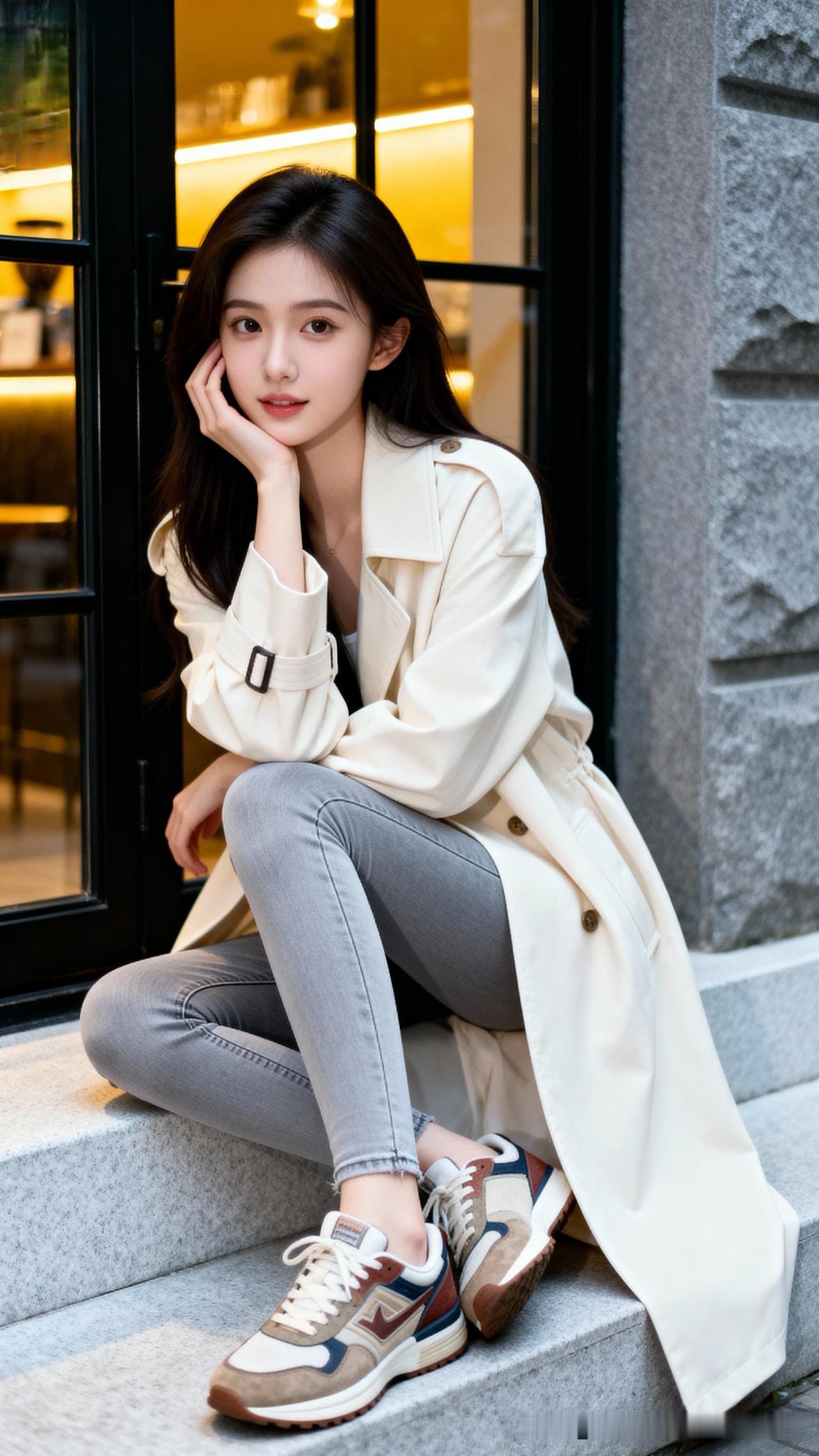 高级感穿搭，温柔风穿搭。