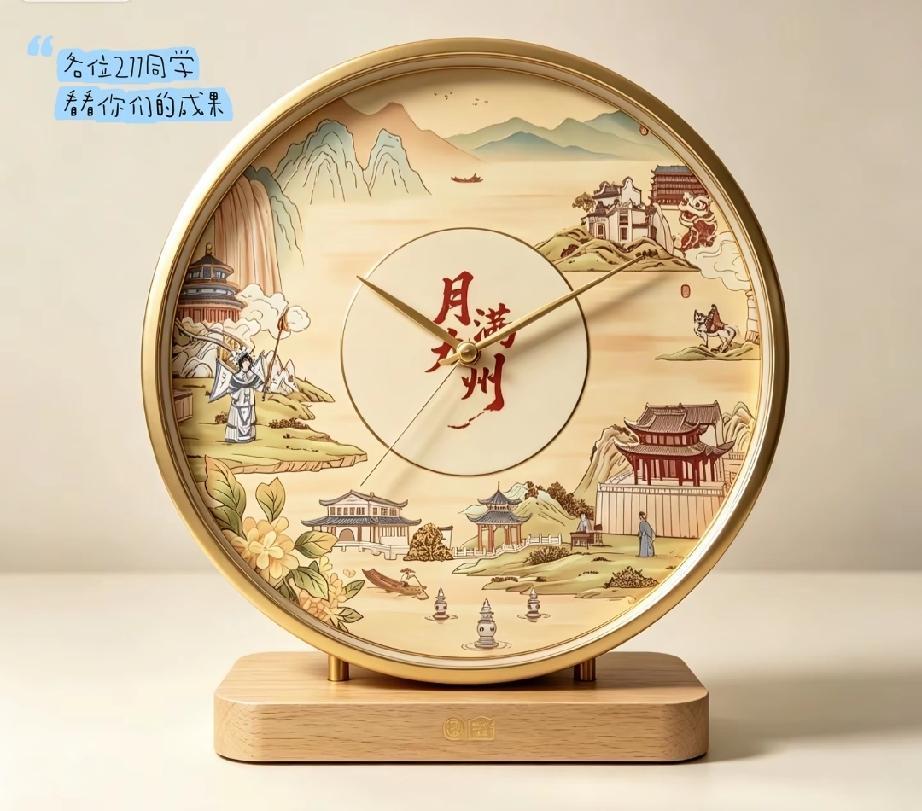 心灵手巧的211同学们做的2026年与辉同行定制月饼盒的工艺品来啦，你更喜欢哪一