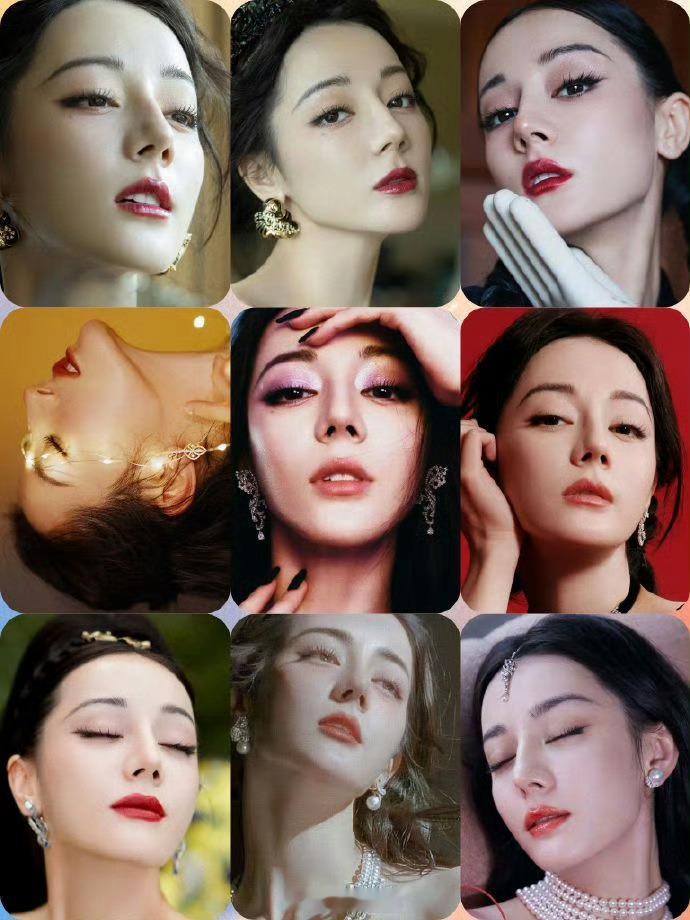 迪丽热巴这张脸好伟大 