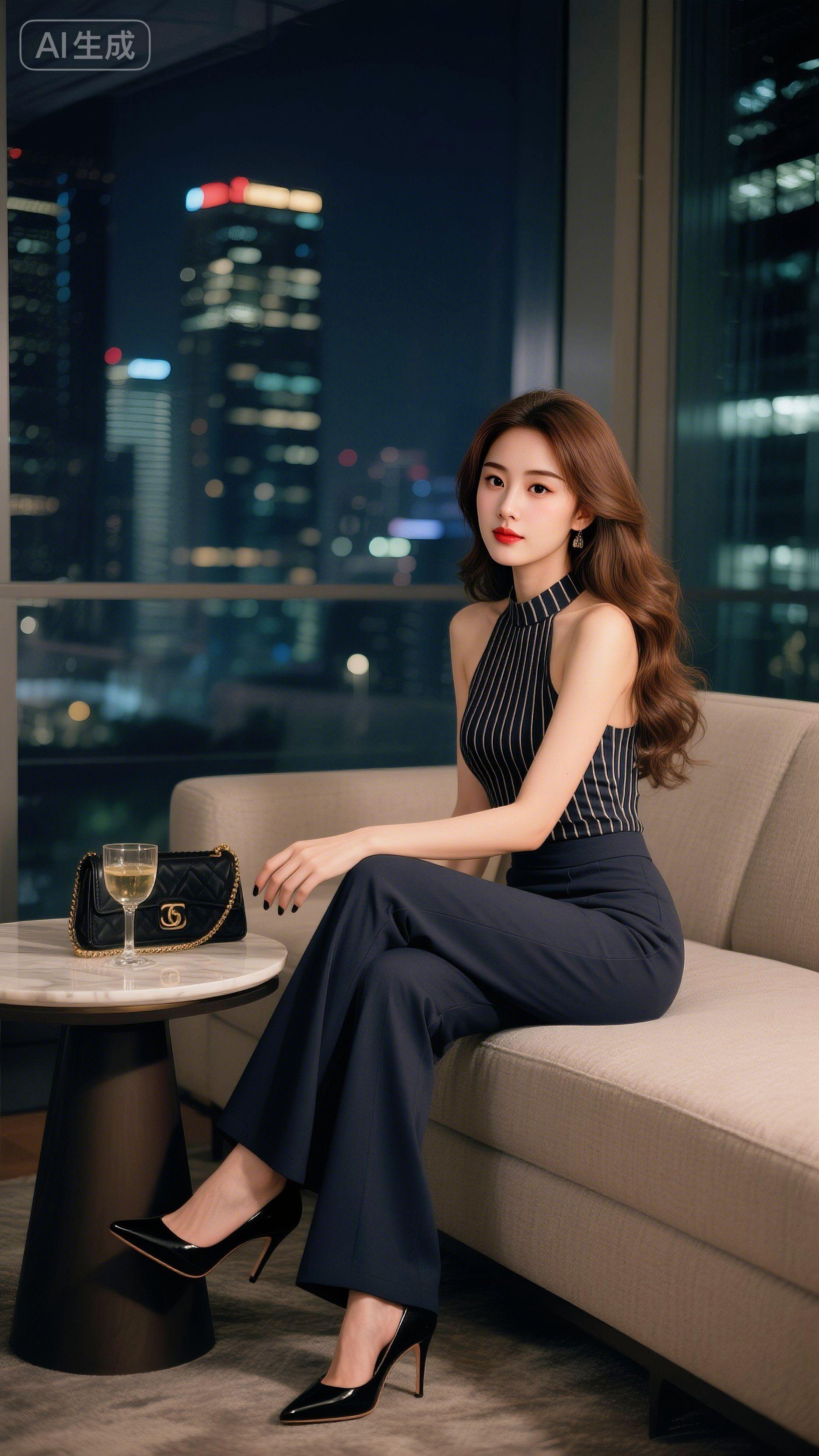 女人味穿搭 高级感穿搭 最美穿搭 ai