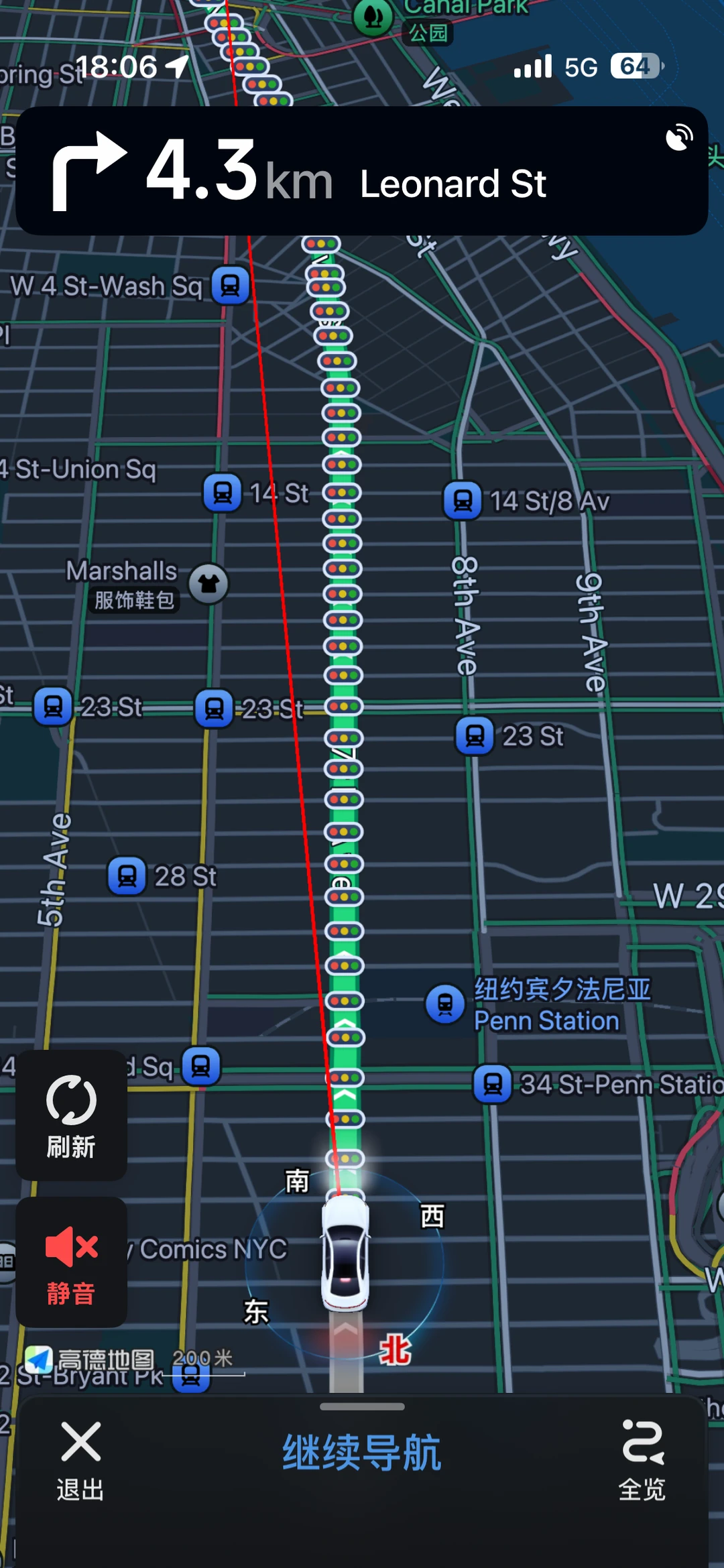 在纽约开车，这路的红绿灯简直了！