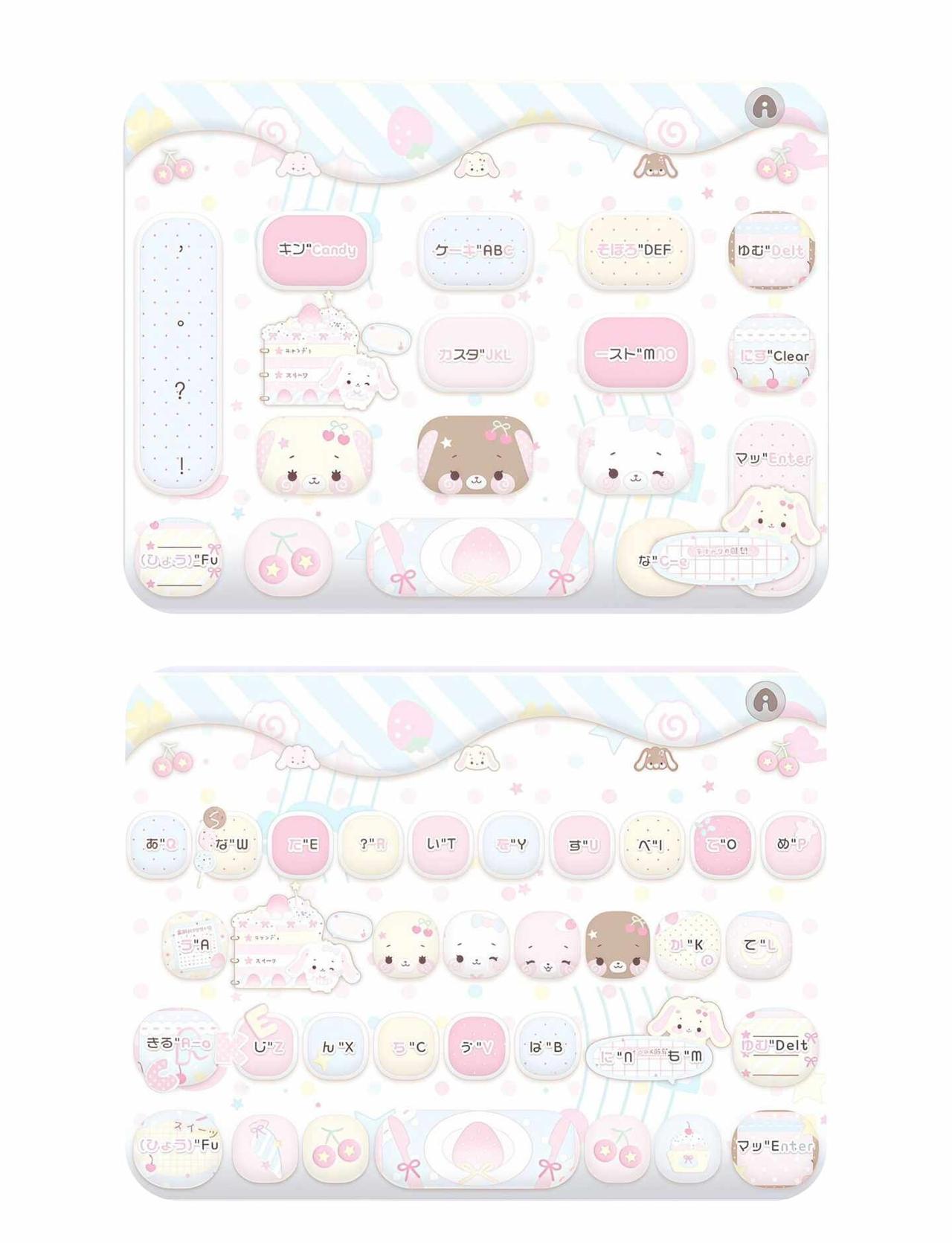 🐾⭐︎🩶.云朵甜点兔⭐︎🖤⟡.·
手机美化 输入法皮肤 可爱键盘 超可爱键
