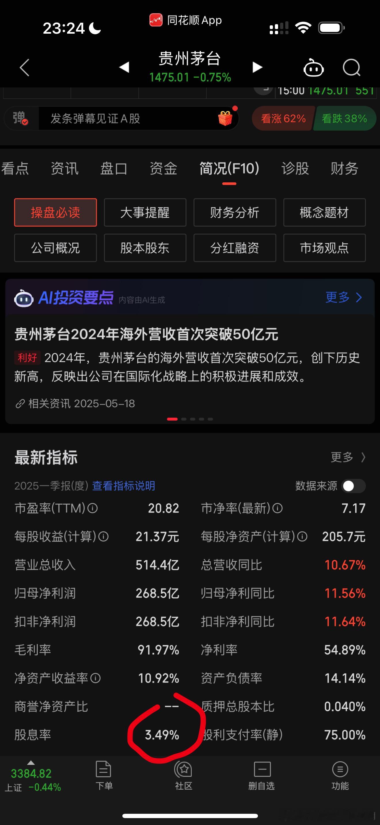 长期持有银行股分红是否比存款更划算 确实是 买银行股票 每年分红股息比存银行高但