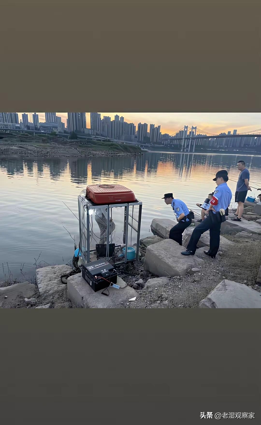 钓鱼爱好者的境界永远是超乎寻常的[大笑][大笑]